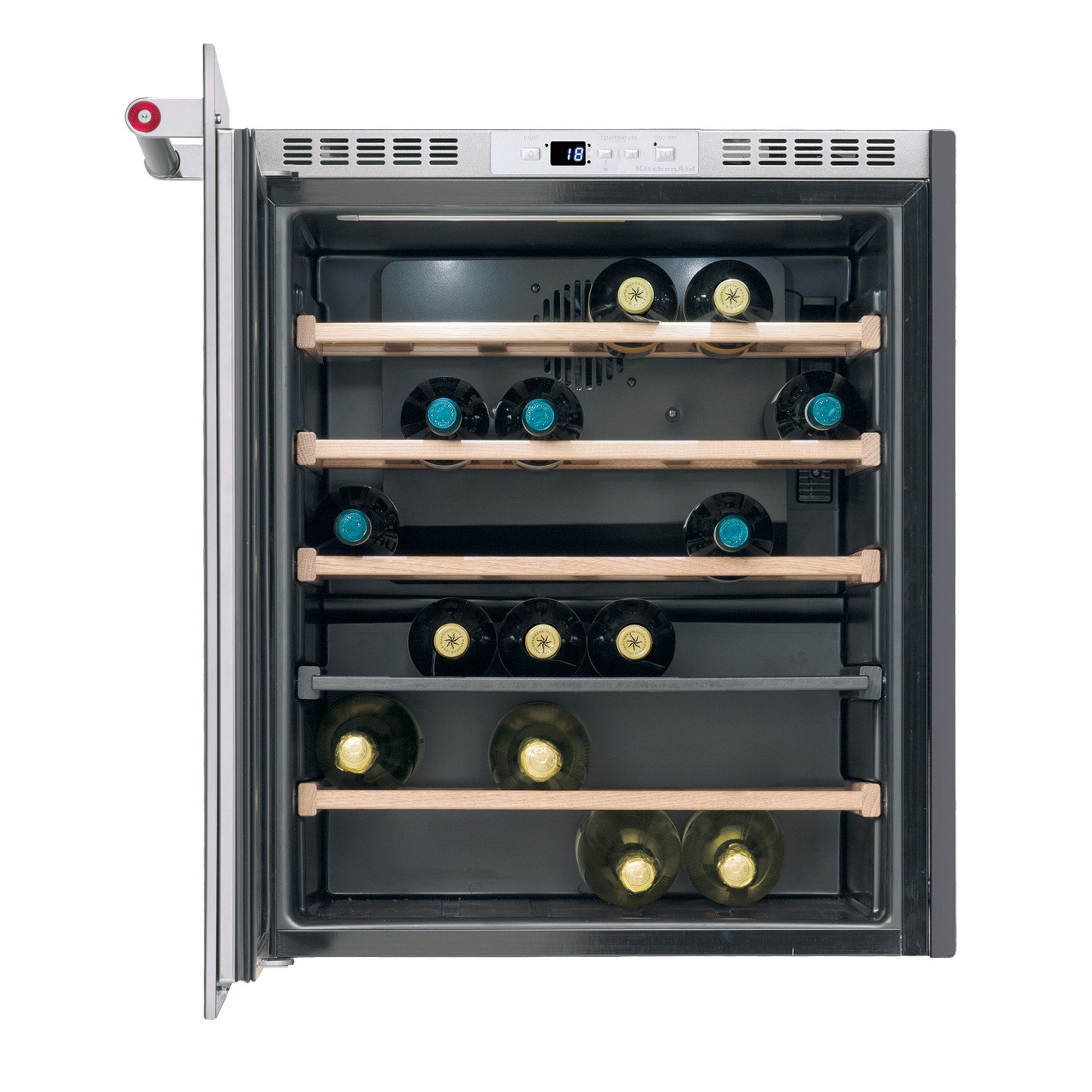 KitchenAid Weinkühlschrank KCBWX 70600L, für 36 Standardflaschen á 0,75l,Weinlagerschrank,  KLIMAKLASSE N | Weinkühlschränke