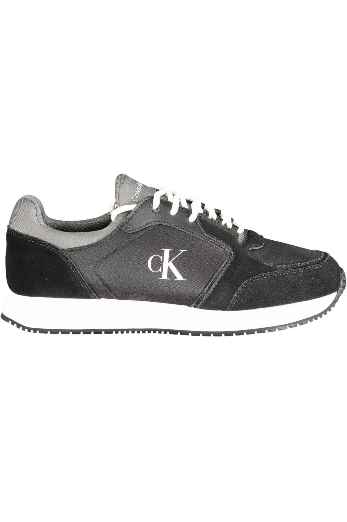 Calvin Klein Jeans Sneaker Stylische schwarze Herren-Sportschuhe mit grauen &
