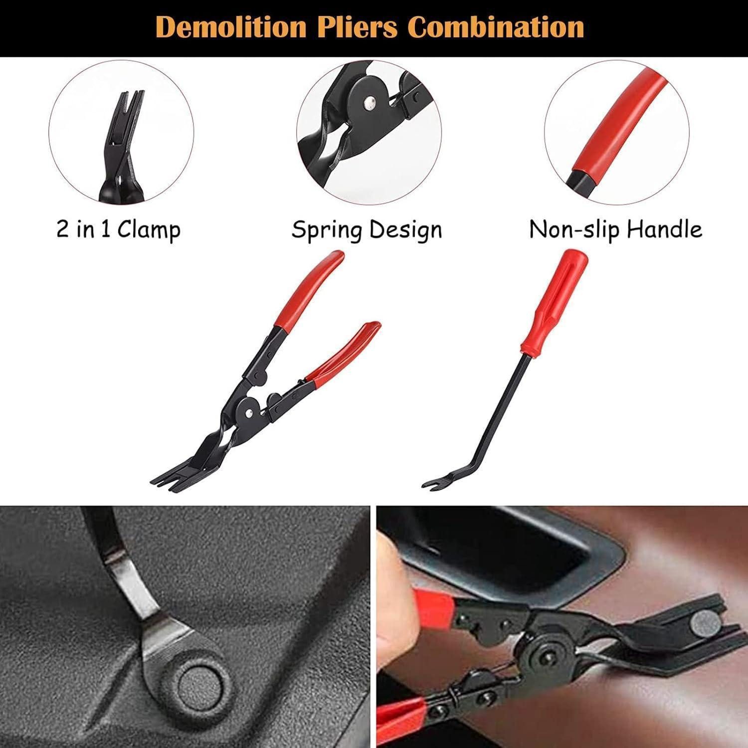 LuxusKollektion Multitool Auto Demontage Werkzeuge inkl. Zierleistenkeile - 280 tlg Profi KFZ