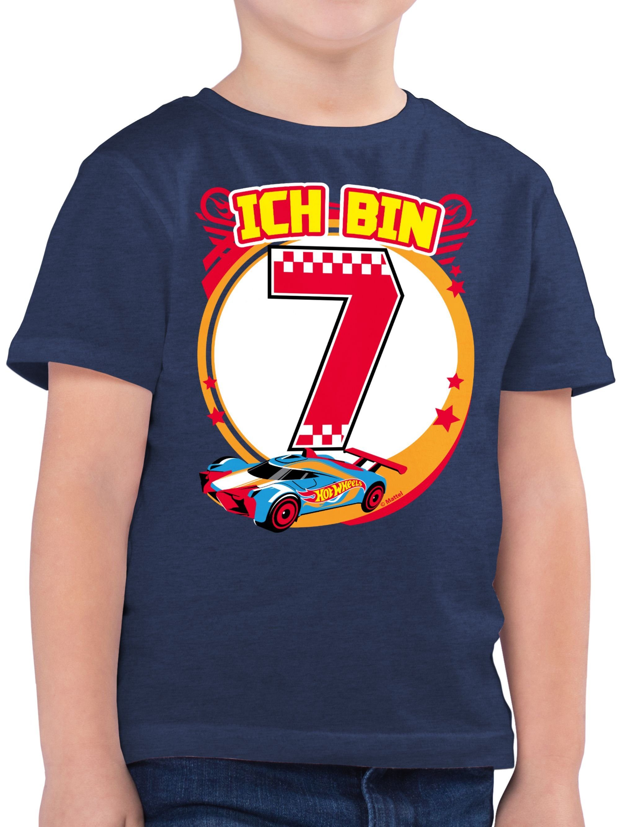 T-Shirt Ich bin 7 - Rennauto