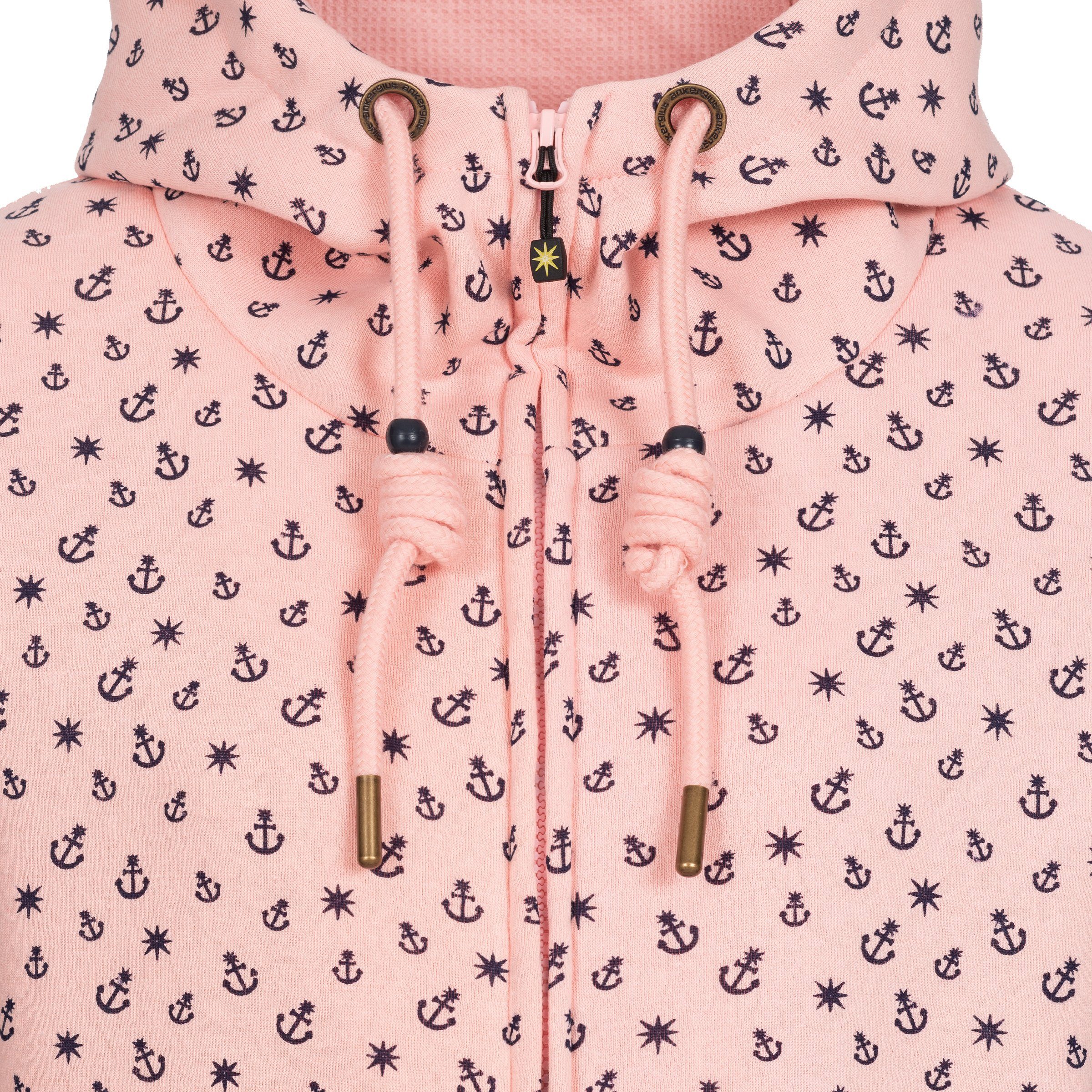 ankerglut Kapuzensweatjacke Sweat New Women CS auch in Großen Größen erhältlich