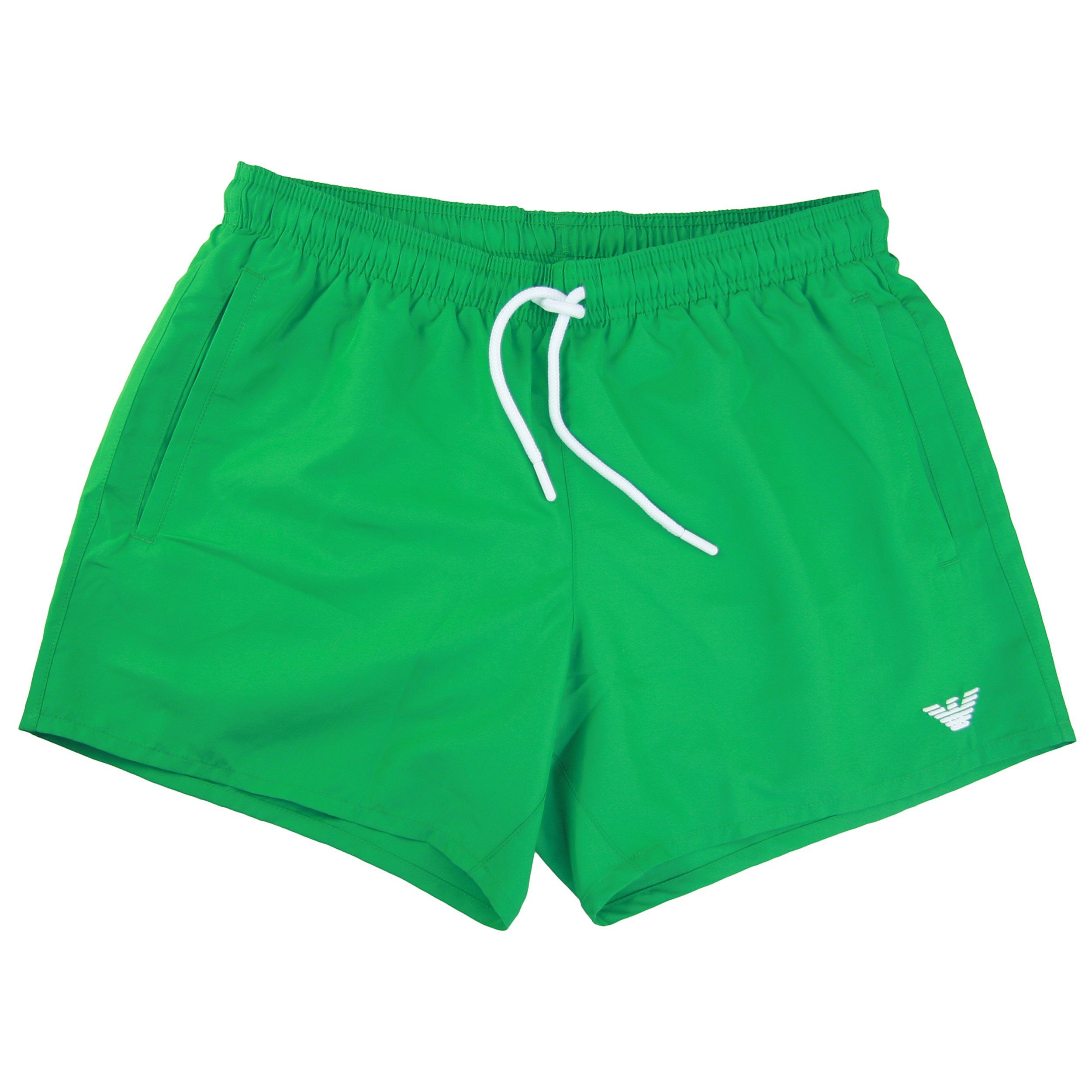 Short Herren 0P438 (1-St) Armani Boxer Emporio Green Badeshorts Emerald Badehose (01185)