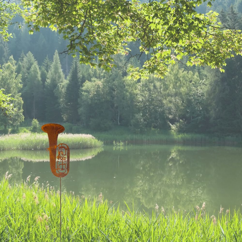 mugesh Gartenstecker Gartenstecker Rostoptik (1-St) für günstig online kaufen