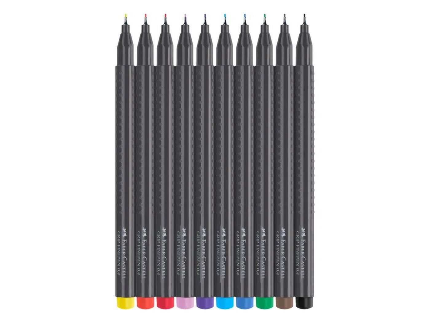 Thumbnail - Faber-Castell Fineliner Faber-Castell Grip Fineliner - 0.4 mm - 10er Etui