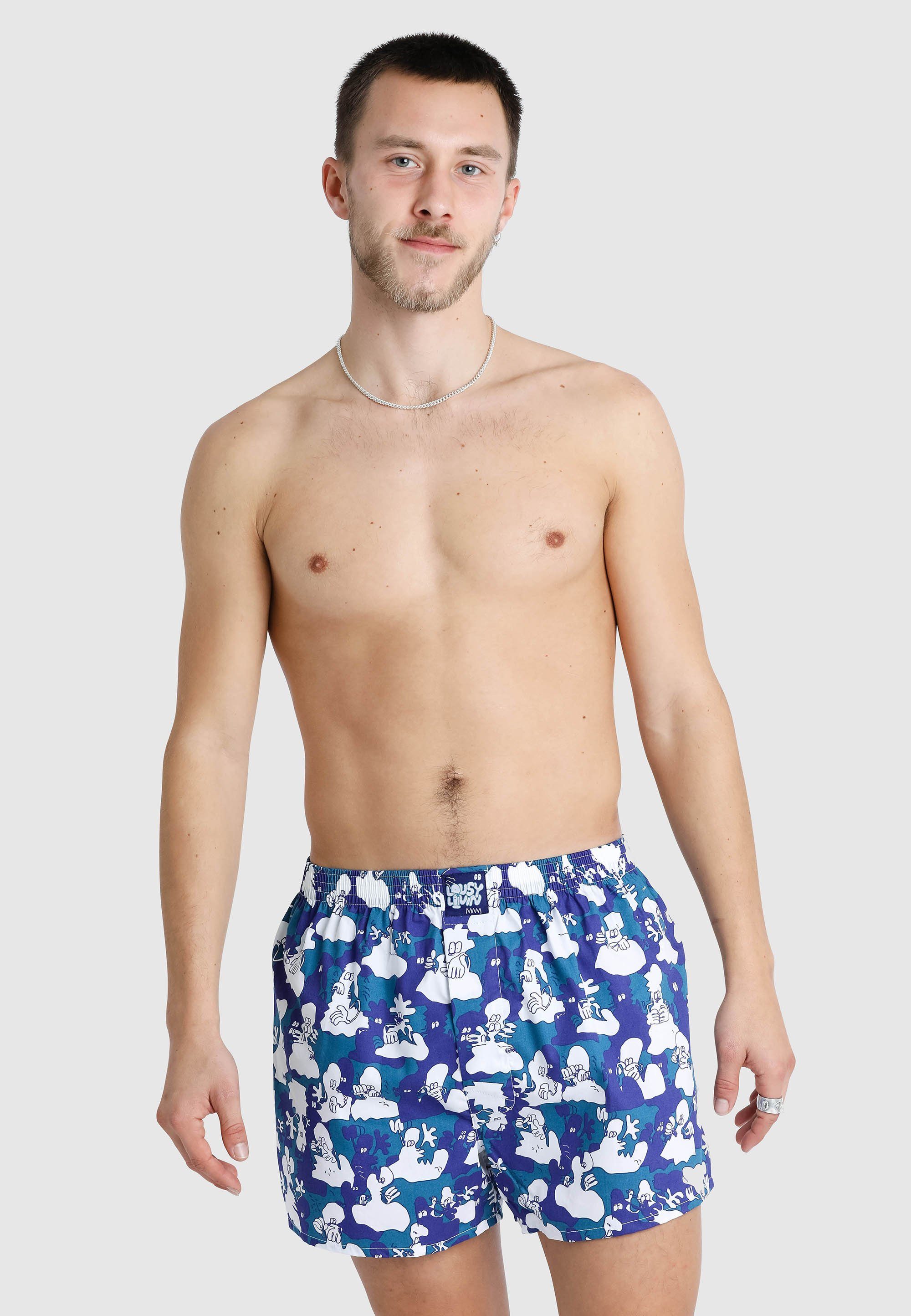 Lousy Livin Boxershorts Demo & Ghost im praktischem Doppelpack