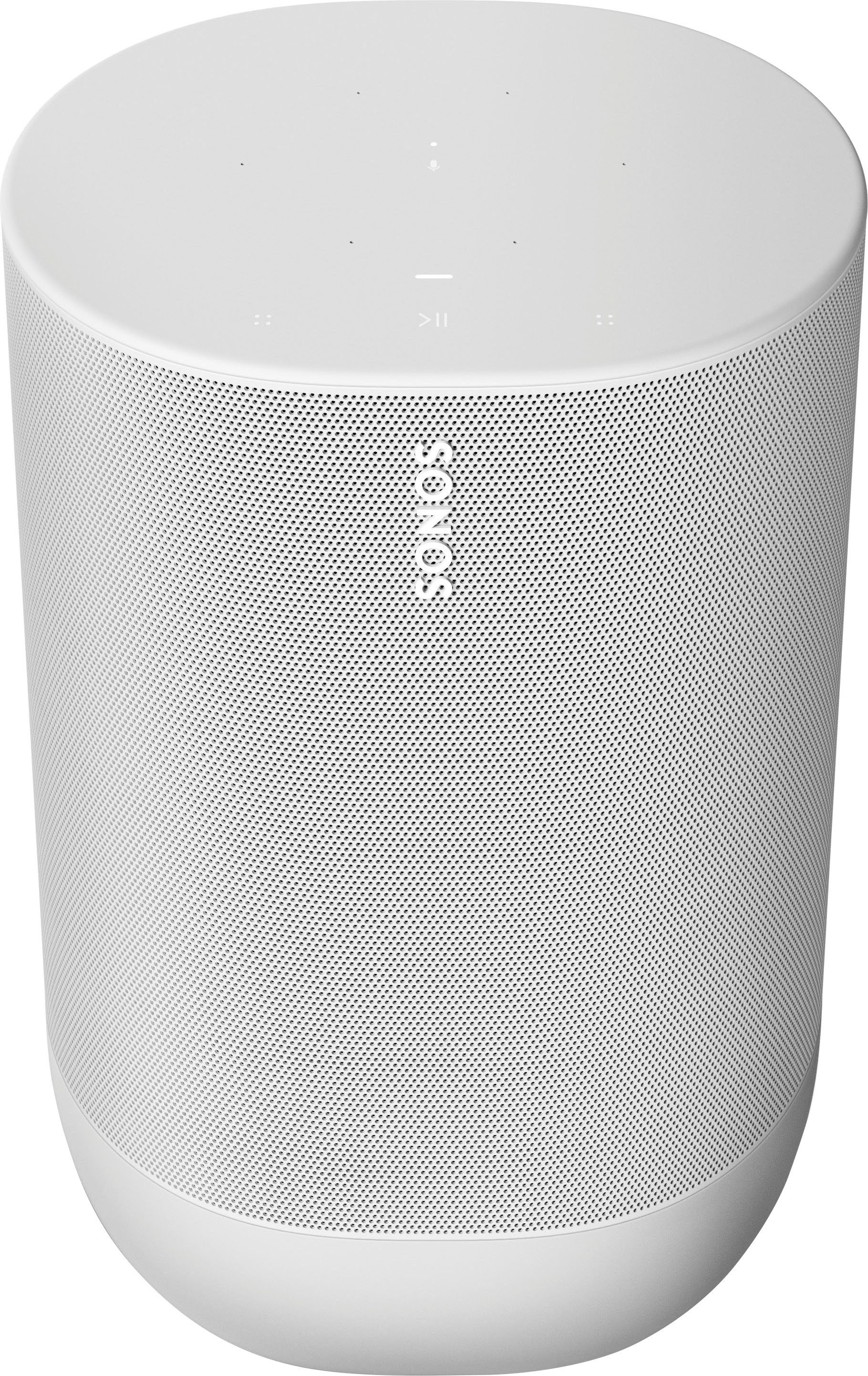 Sonos Move Mono Smart (Bluetooth, (WiFi), WLAN 40 Lunar W) White Speaker