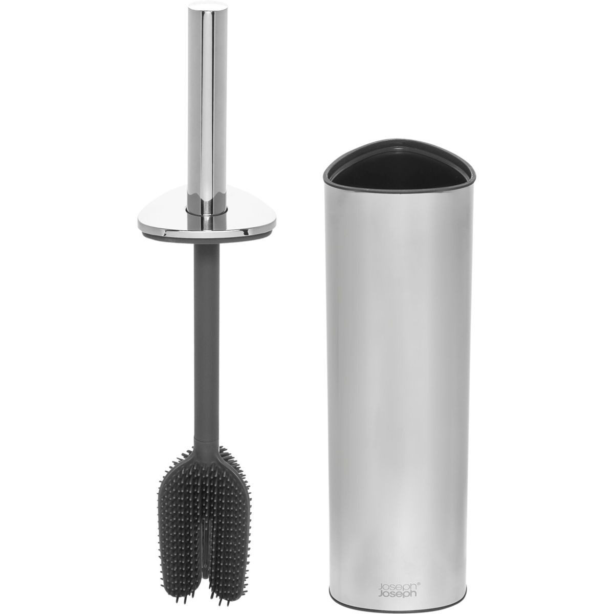 Joseph Joseph WC-Reinigungsbürste Flex 360 Badezimmerbürste Edelstahl