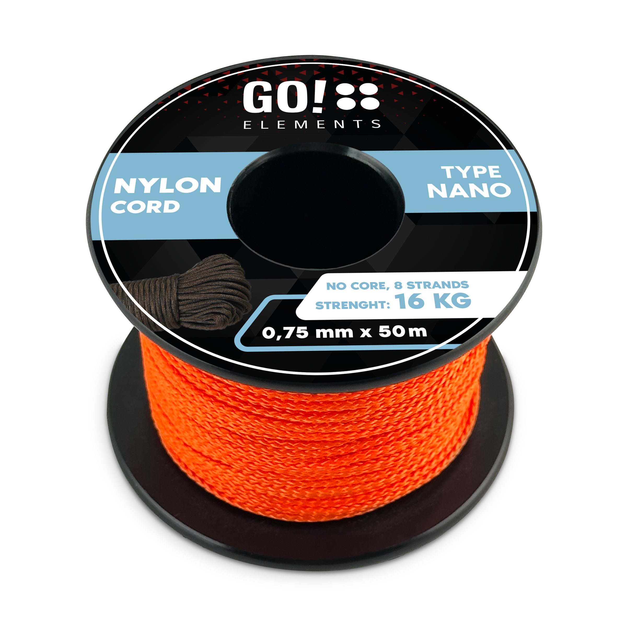 GO!elements Nano Cord - 0,75mm Seil