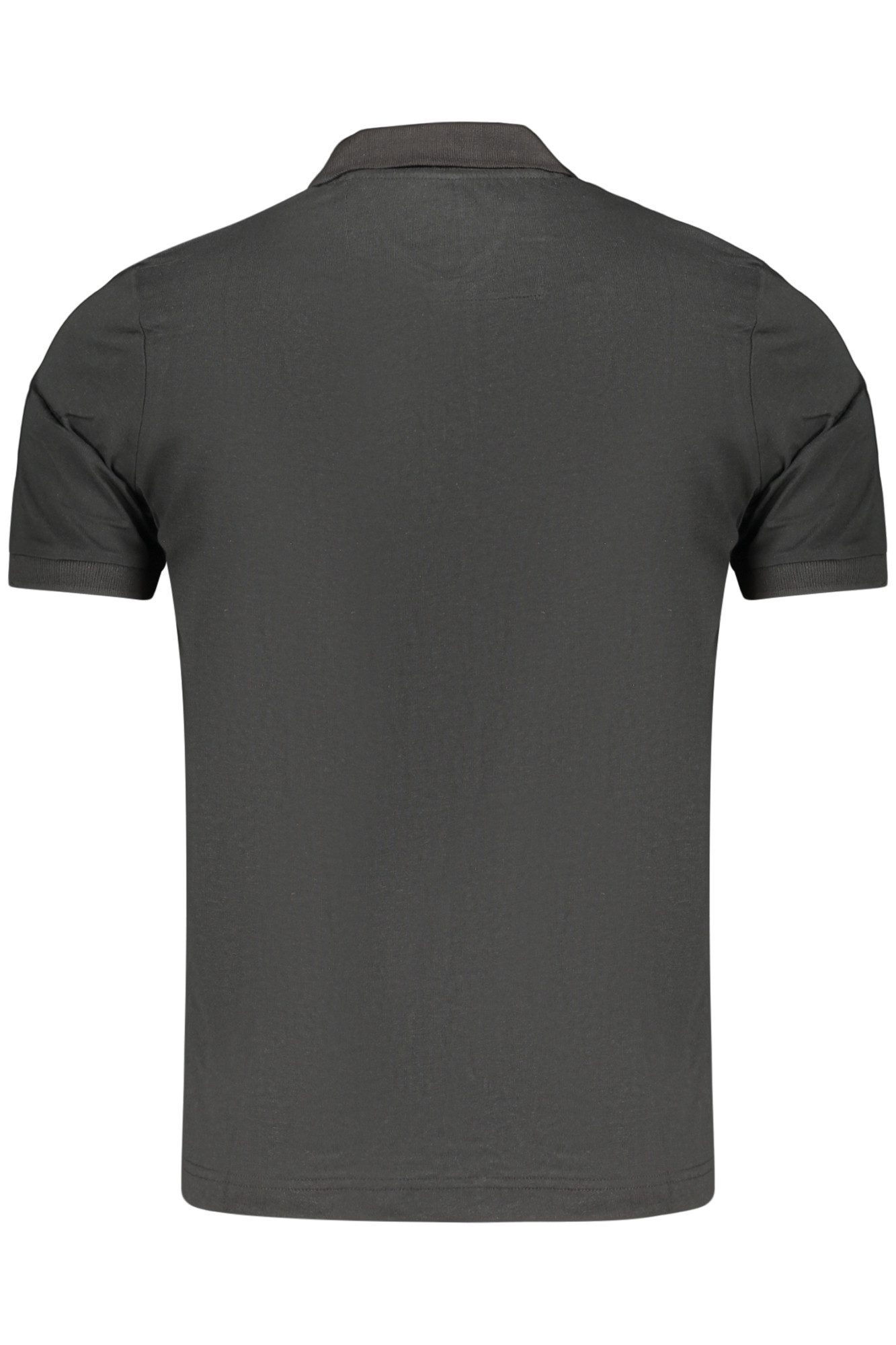 Lotto Poloshirt Elegantes Schwarzes Kurzarm-Polohemd für Herren