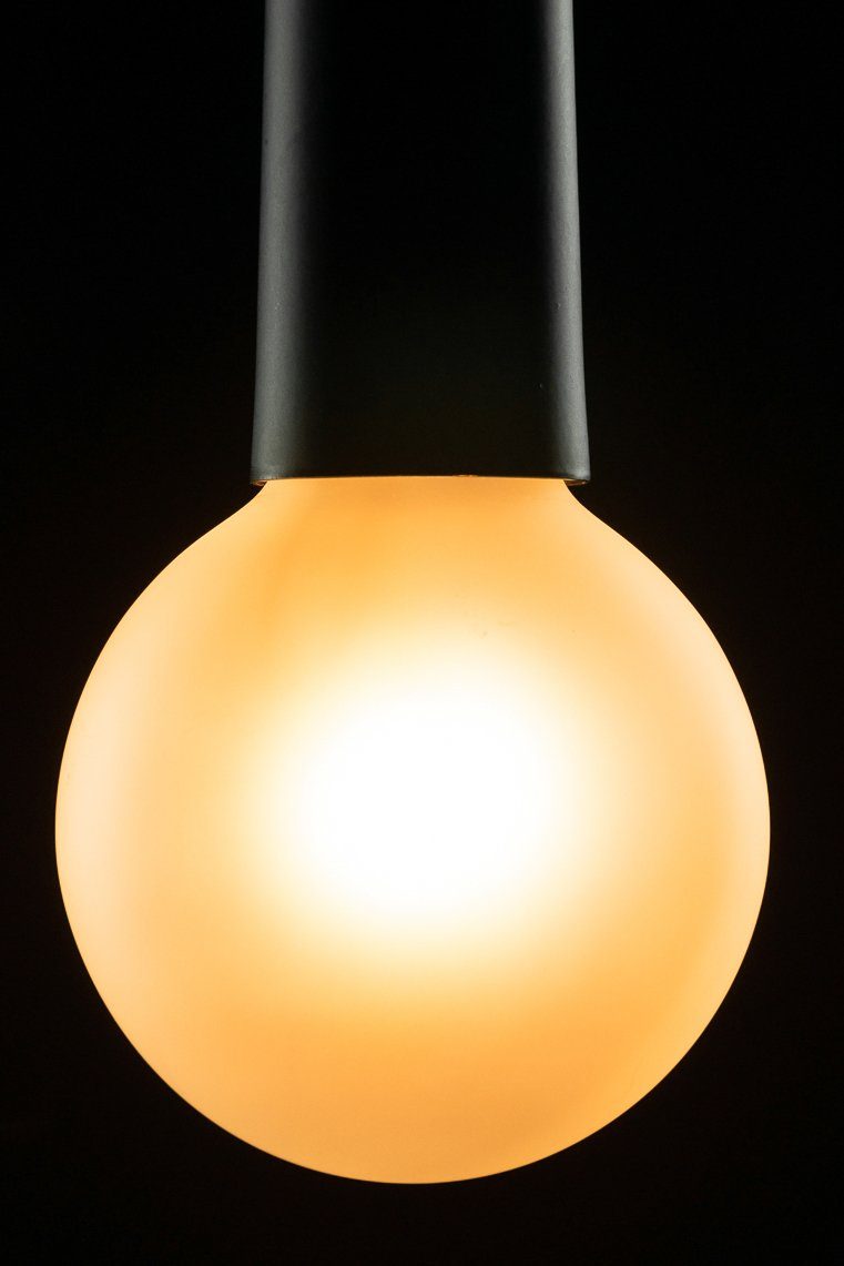 dimmbar, 95 Warmweiß, 95, LED-Leuchtmittel Globe E27, satiniert, E27, Globe SEGULA satiniert LED