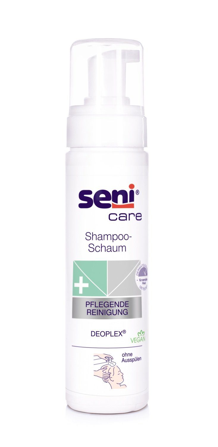 TZMO Deutschland GmbH Haarshampoo SENI care Shampoo-Schaum z.Haarwäsche o.Wasser, 200 ml
