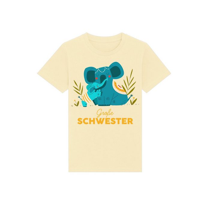 wat? Apparel Print-Shirt Elephant Große Schwester (1-tlg)