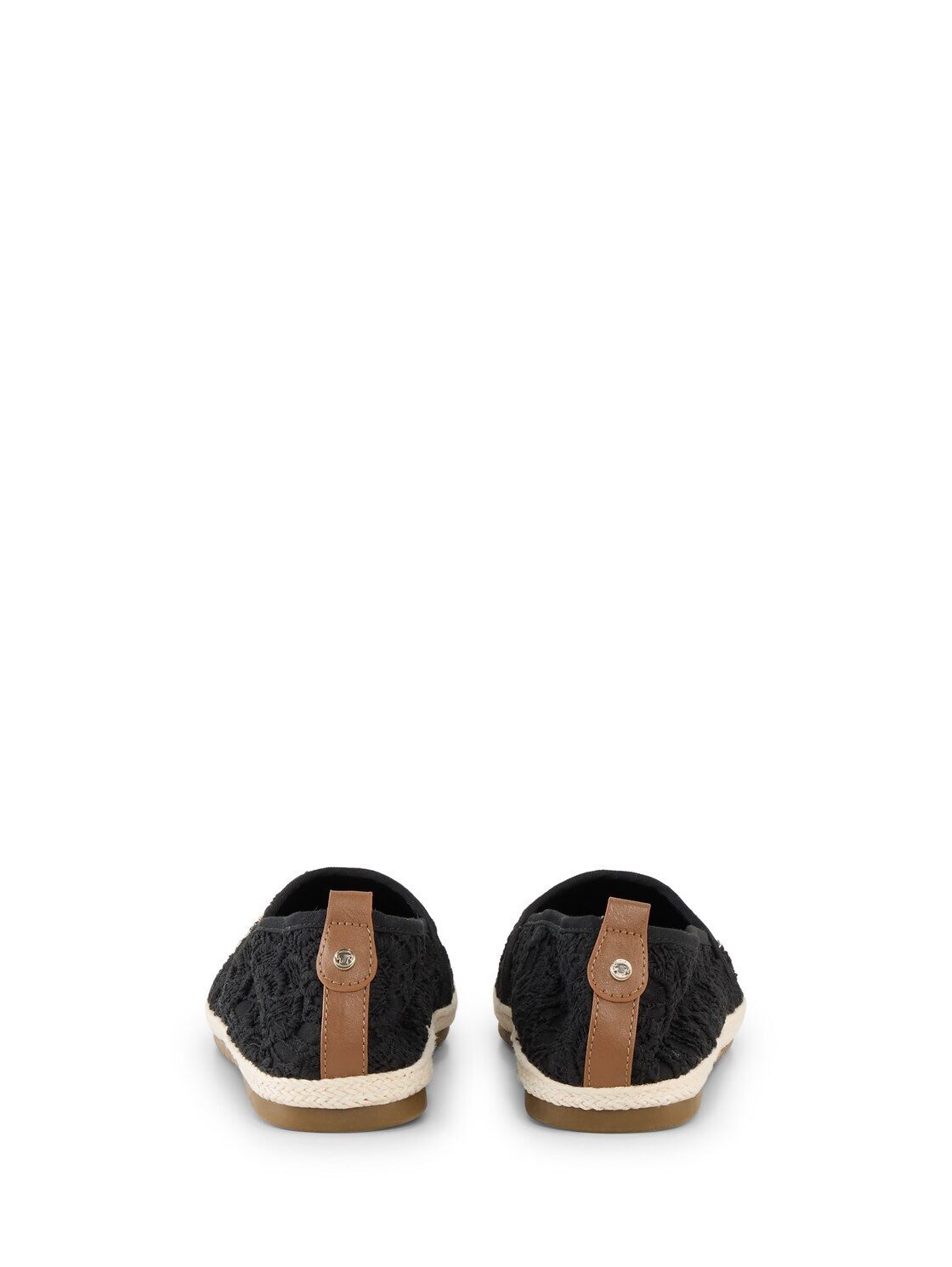 TOM TAILOR Shoes Licence Slipper (1-tlg) Flache Espadrilles mit Blumenstickerei