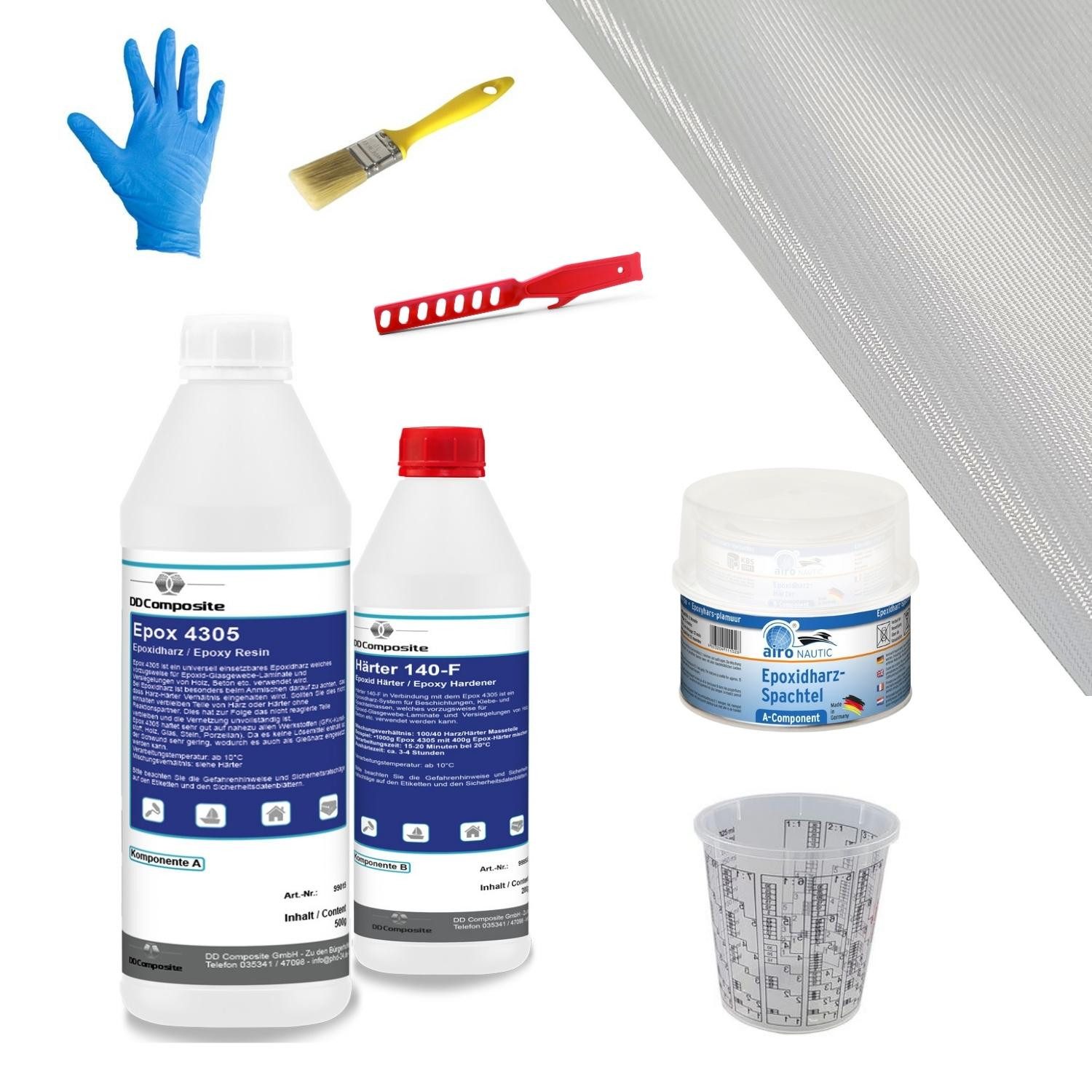 Reparatur-Set Reparatur-Set Auto, Boot und Motorrad Epoxidharz 2