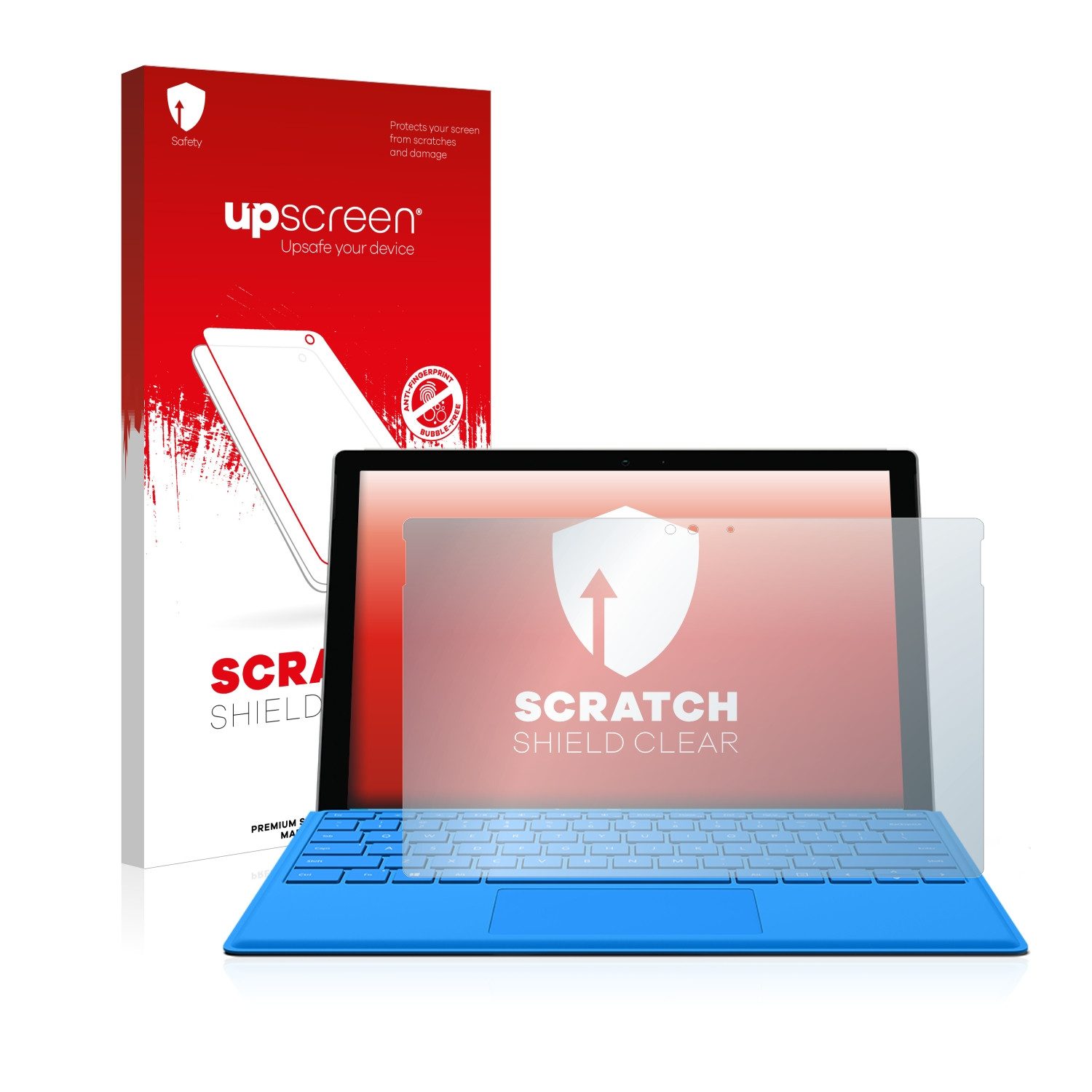 upscreen Schutzfolie für Microsoft Surface Pro 4, Displayschutzfolie, Folie klar AntiScratch
