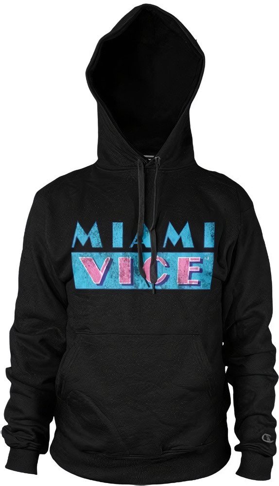 Miami Vice Hoodie Distressed Hoodie