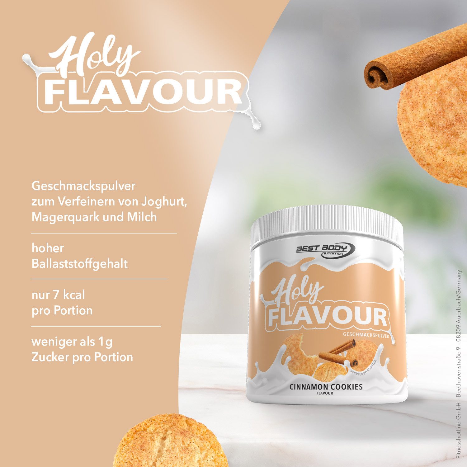 Best Body Nutrition Holy Flavour - Geschmackspulver - 90 g Dose Pulver, 90 g