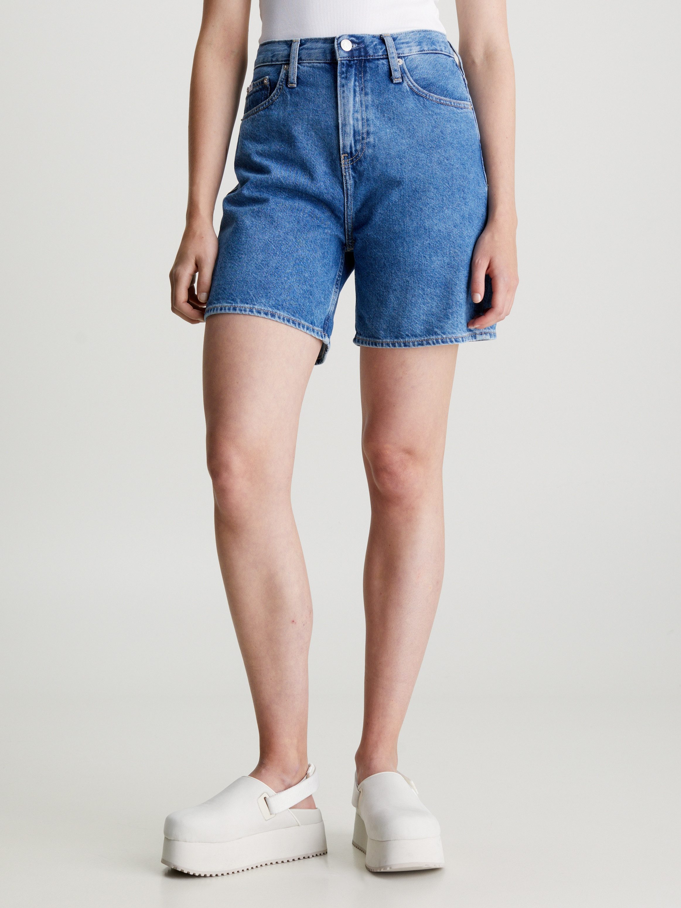 Calvin Klein Jeans Shorts MOM SHORT im 5-Pocket-Style