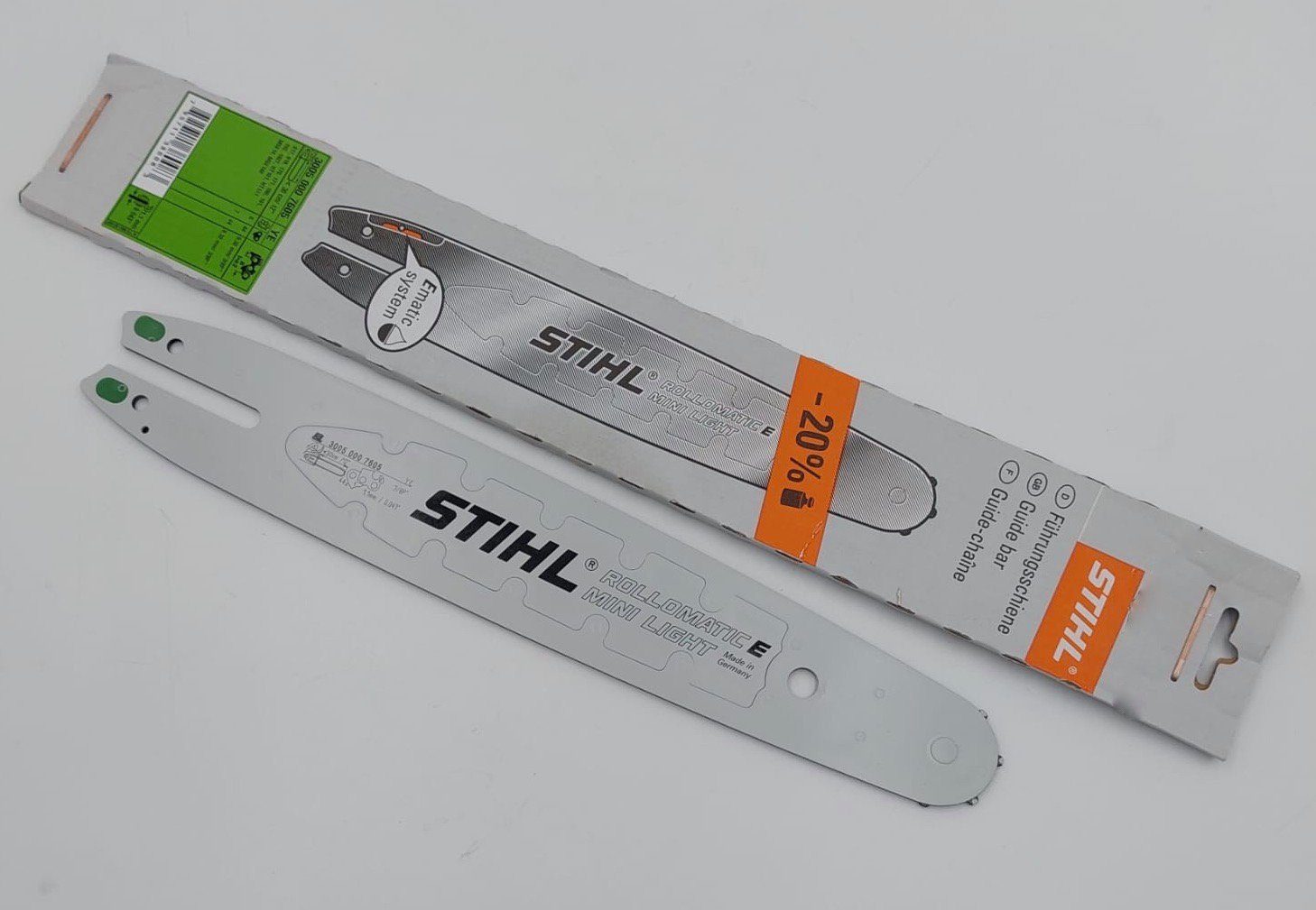STIHL Führungsschiene Führungsschiene Rollomatic E Light 30cm - 3/8"P - 1,1 mm 30050007605, 1,1 mm, (Führungsschiene Rollomatic E Light 30cm - 3/8"P - 1,1 mm 30050007605, 1-St., Führungsschiene Rollomatic E Light 30cm - 3/8"P - 1,1 mm 30050007605)