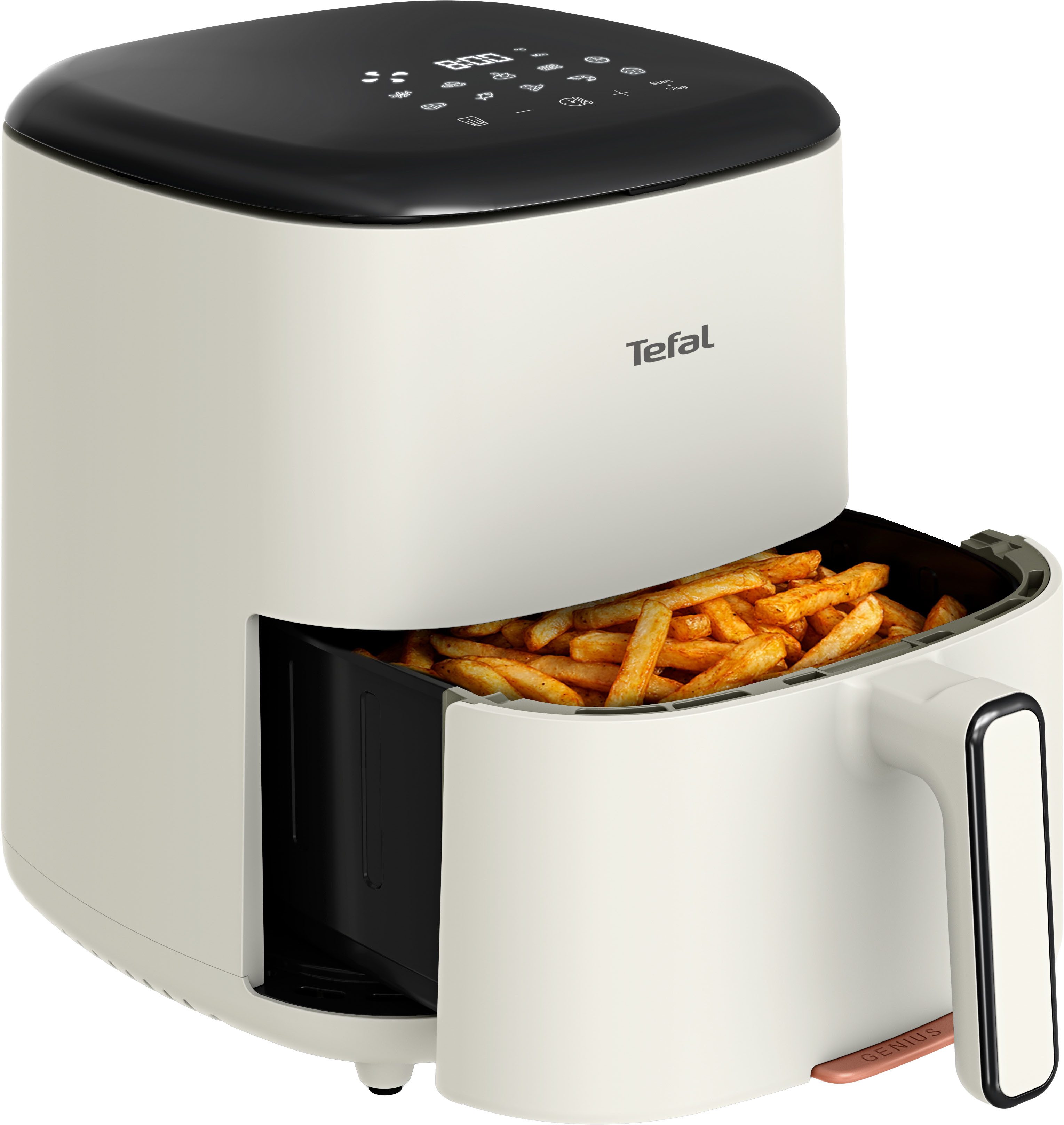 Tefal Heißluftfritteuse Easy Fry Max, abnehmbare Frontblende, Korb spülmaschinengeeignet, EY246A, 1550 W, 10 Auto-Garprogramme, für bis zu 6 Personen