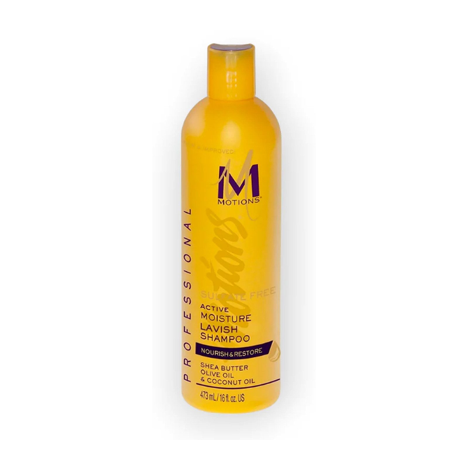 Motions Haarspülung Motions Moisture Plus Conditioner Nourish & Restore 473ml, Mit Shea-, Kokos- und Olivenöl, für trockenes Haar