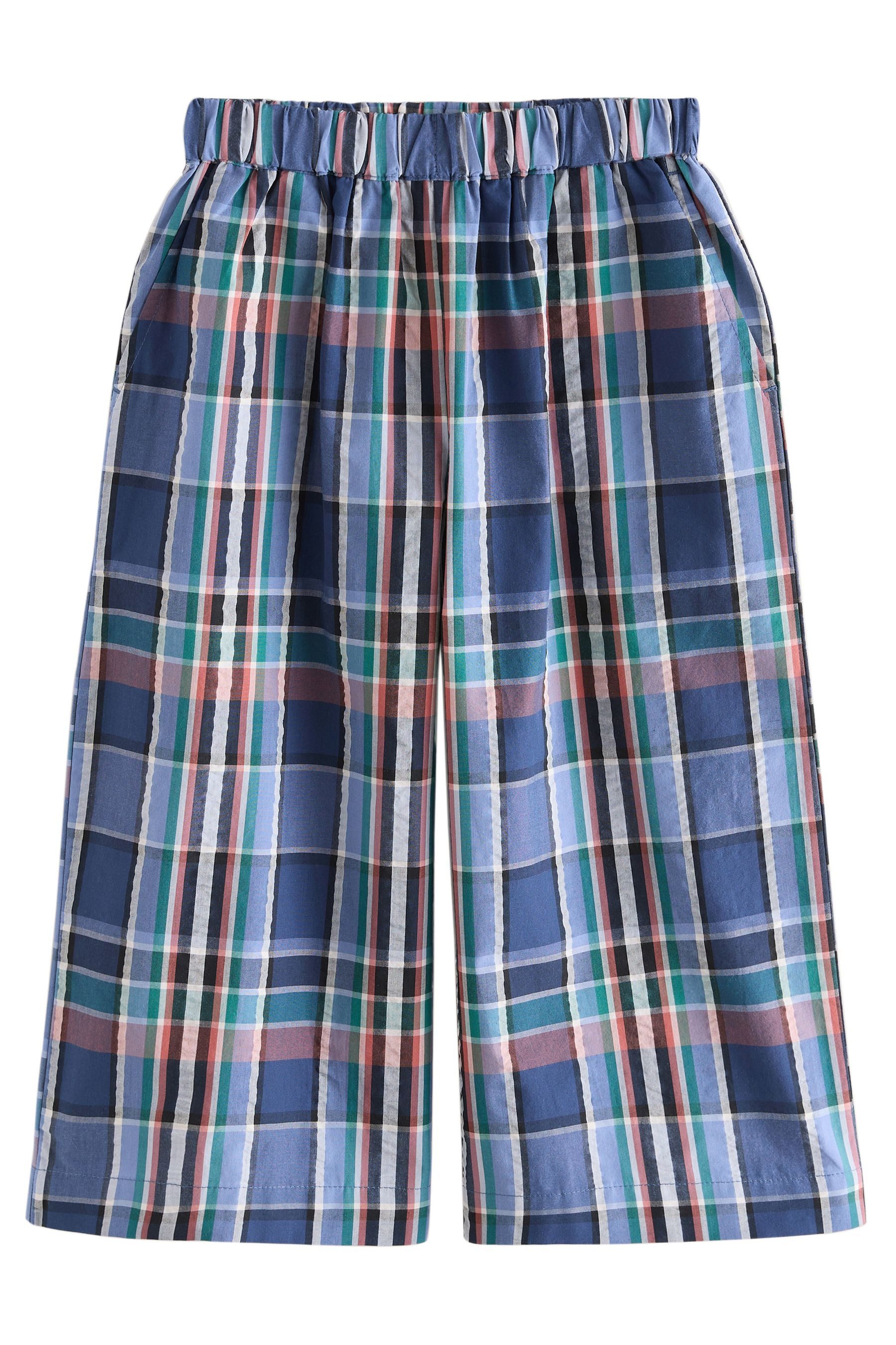 Palazzohose Schlupfhose mit weitem Bein