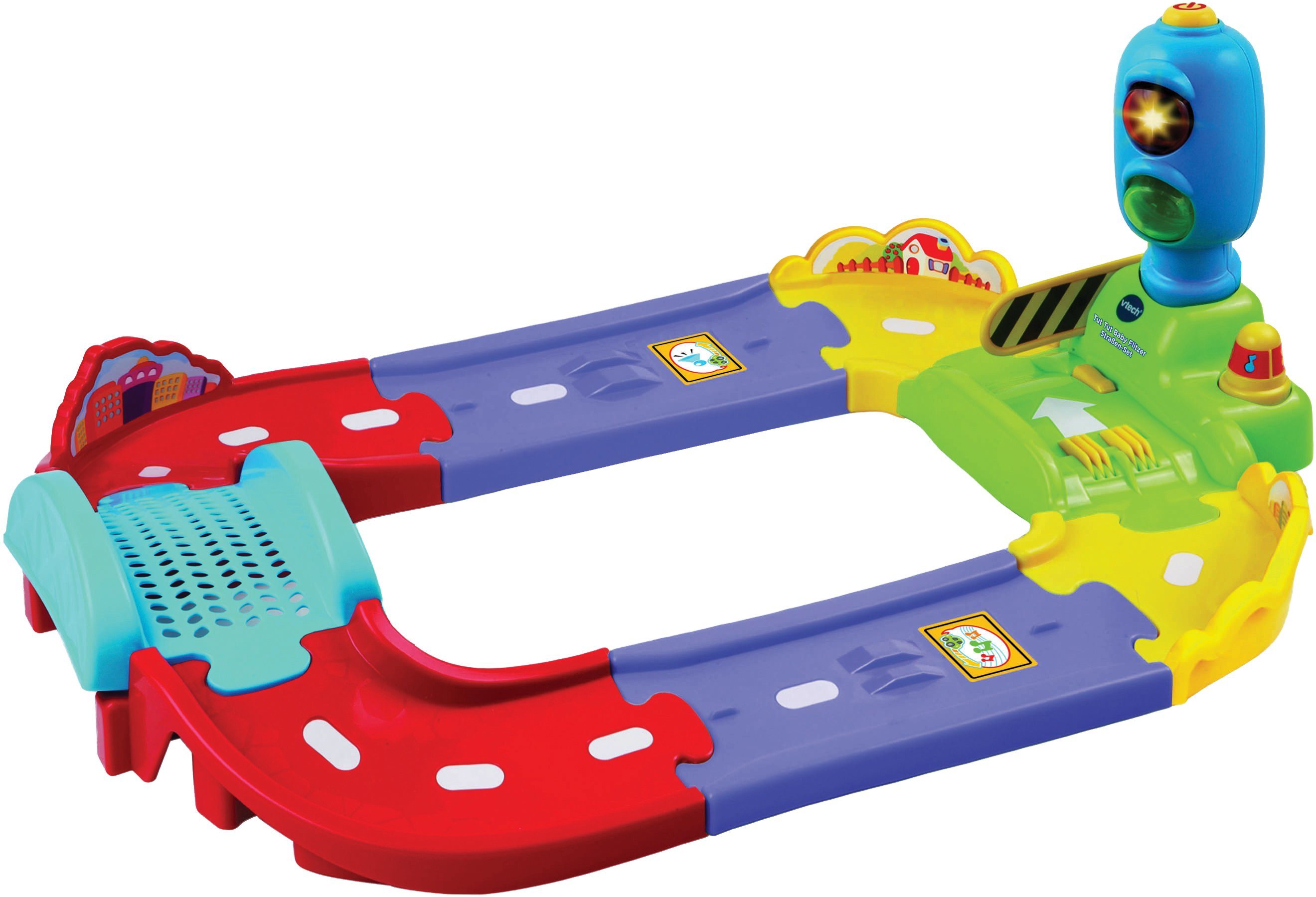 Vtech® Autorennbahn Tut Tut Baby Flitzer, Straßen-Set
