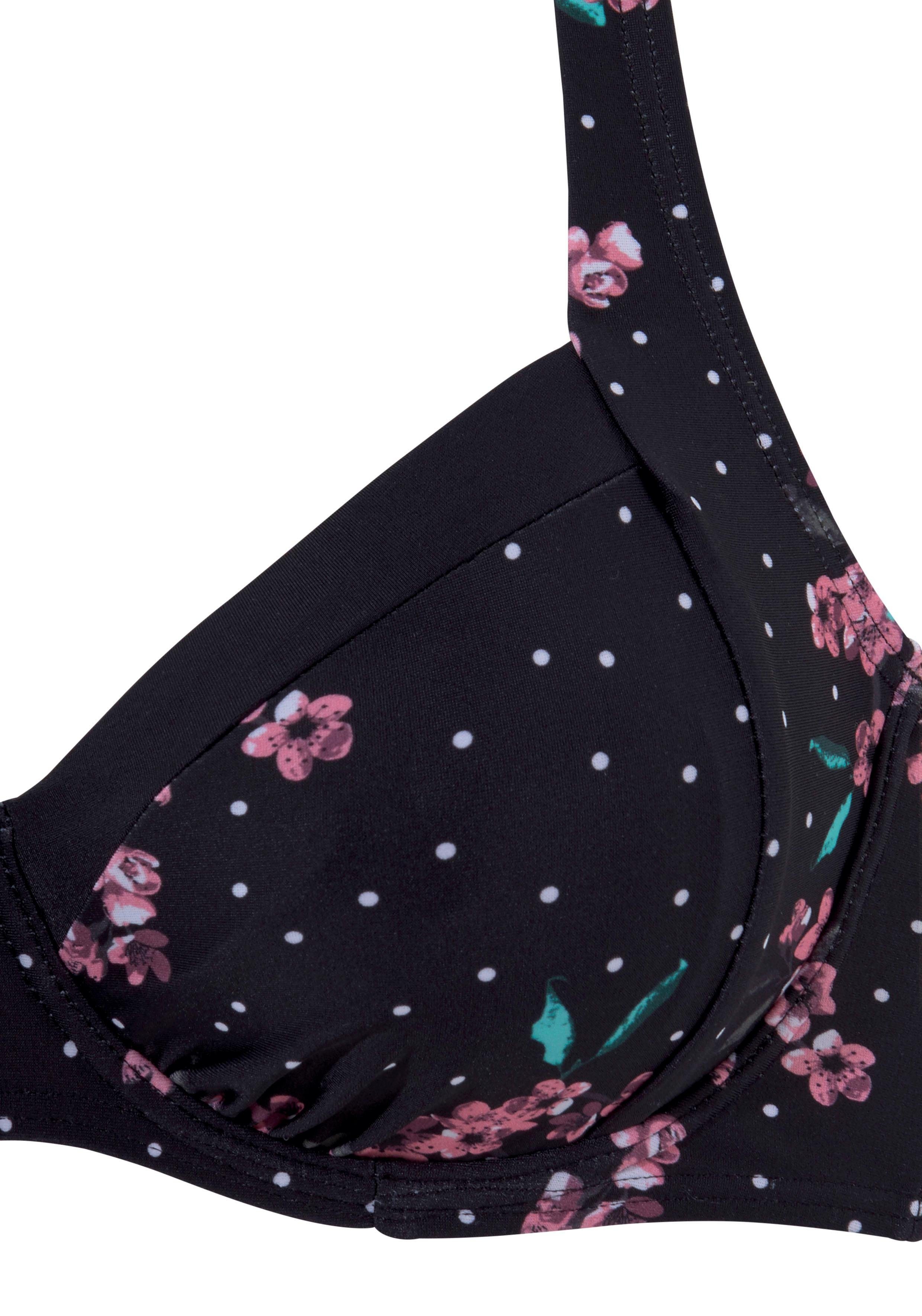 LASCANA Bügel-Bikini mit geblümtem Print – Bild 3 von 5