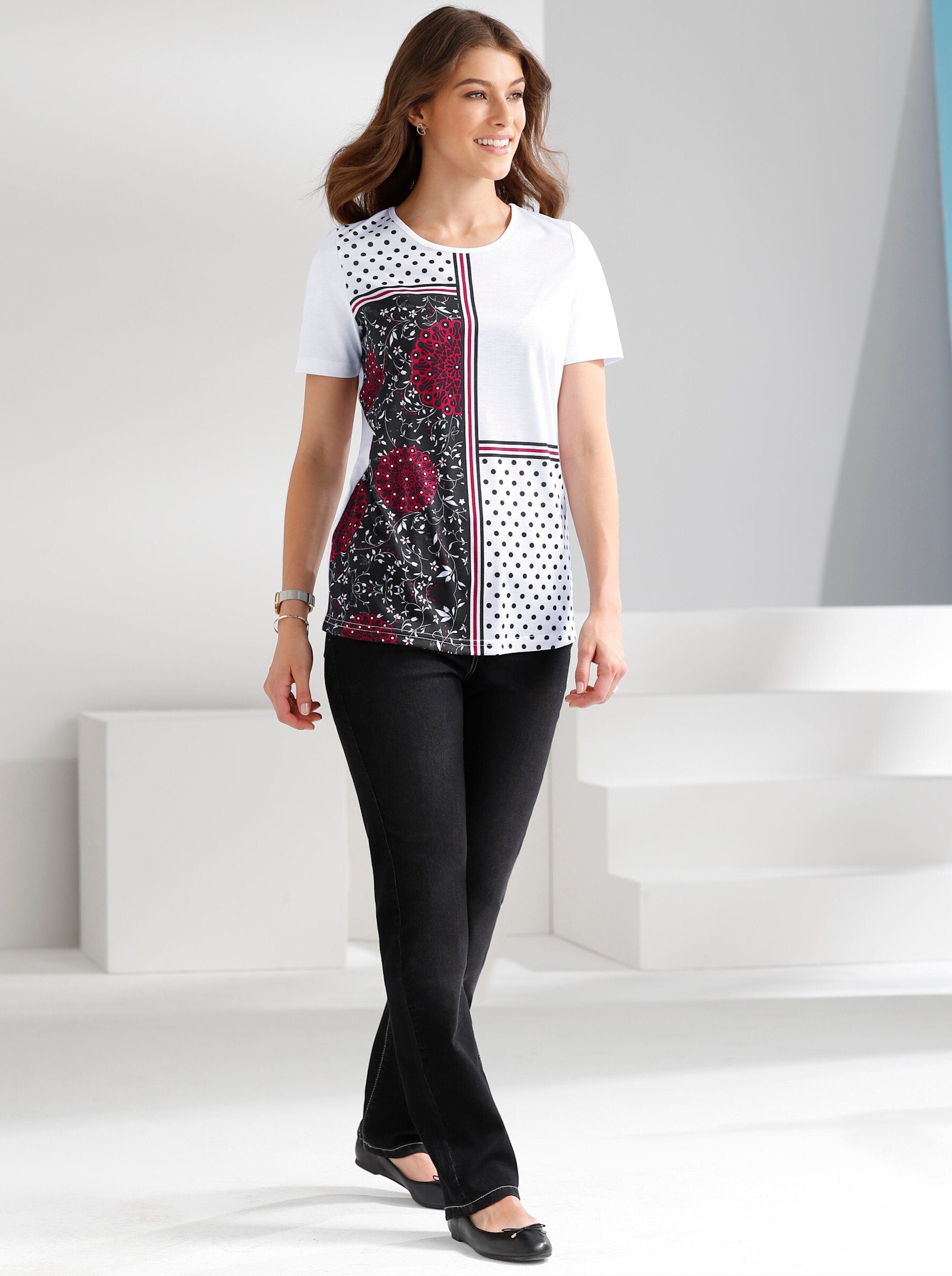 Sieh an! Bequeme Jeans Jeans komfortabel