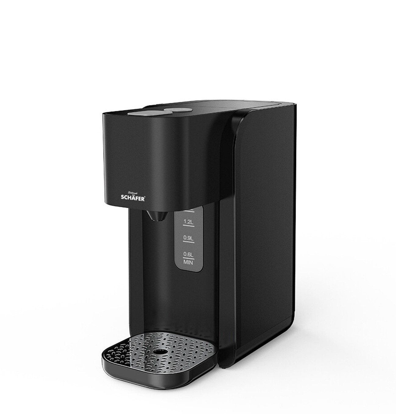 Schäfer Elektronik Heißwasserspender 1,5 L 2200 W mit Wasserstandsanzeige & Trockengehschutz, 1,5 l, 2200 W, Anti-Rutsch-Füße, bis zu 95 °C, Automatische Abschaltung