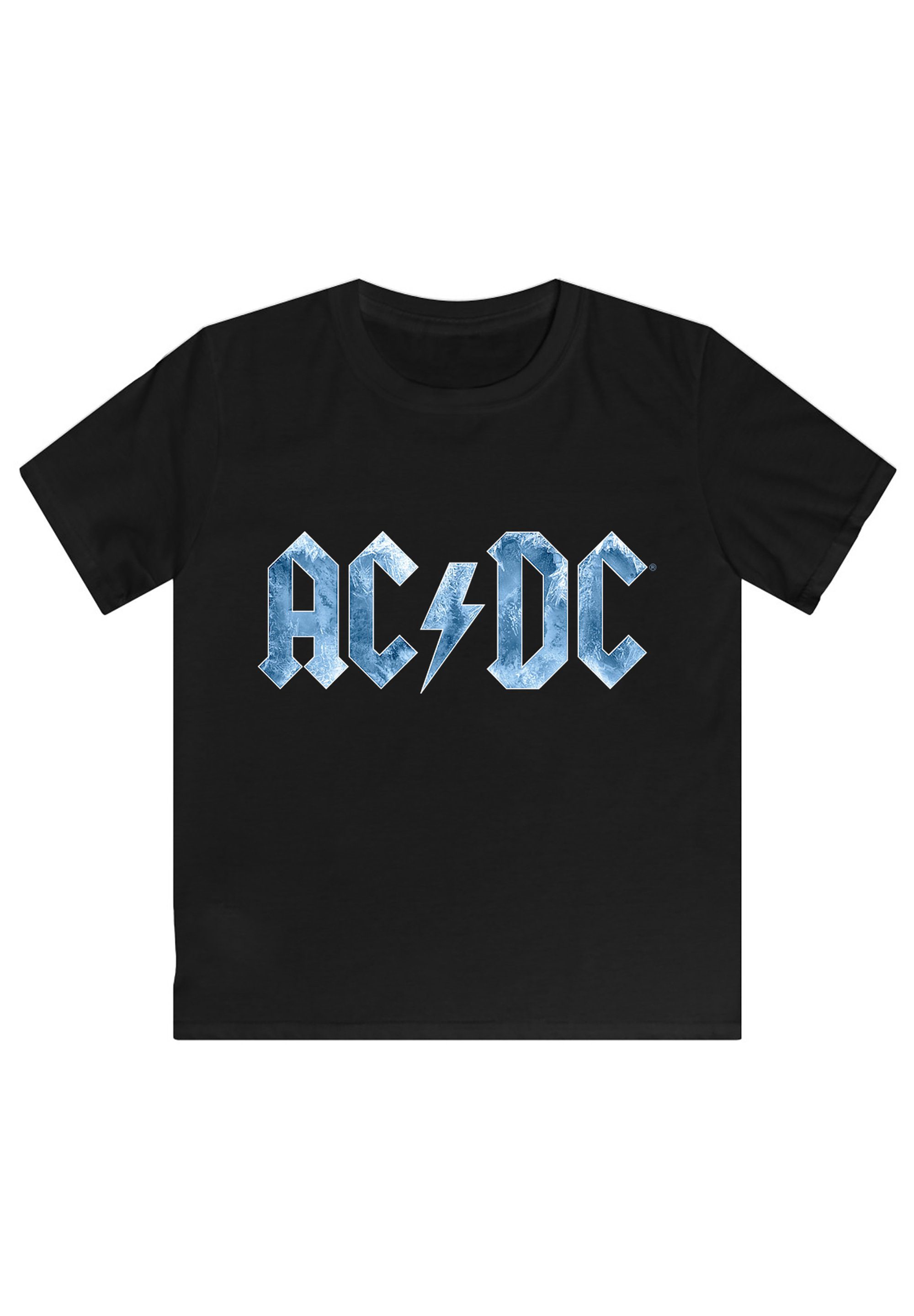 F4NT4STIC T-Shirt Kinder & für Logo ACDC Blue Herren Ice Print