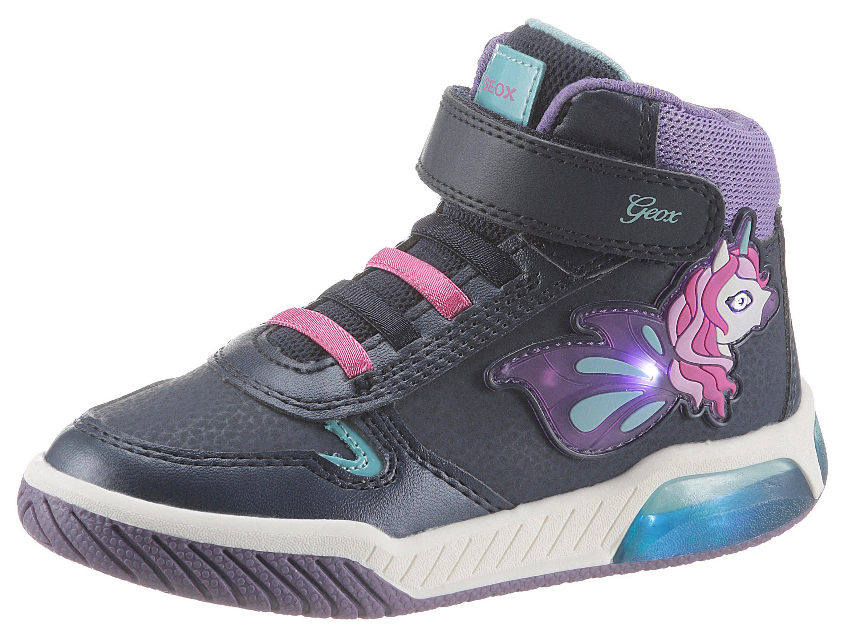 Geox Kids »J Inek Girl Blinkschuh« Sneaker mit Klettverschluss online  kaufen | OTTO