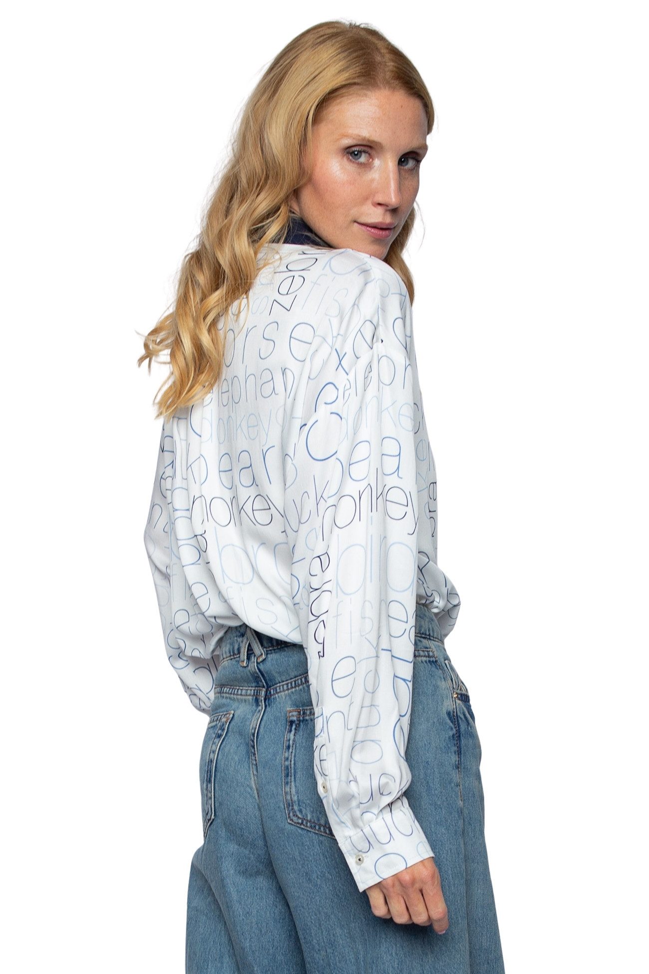 Emily Van Den Bergh Schlupfbluse Damenbluse 8678-927 – Bild 3 von 3