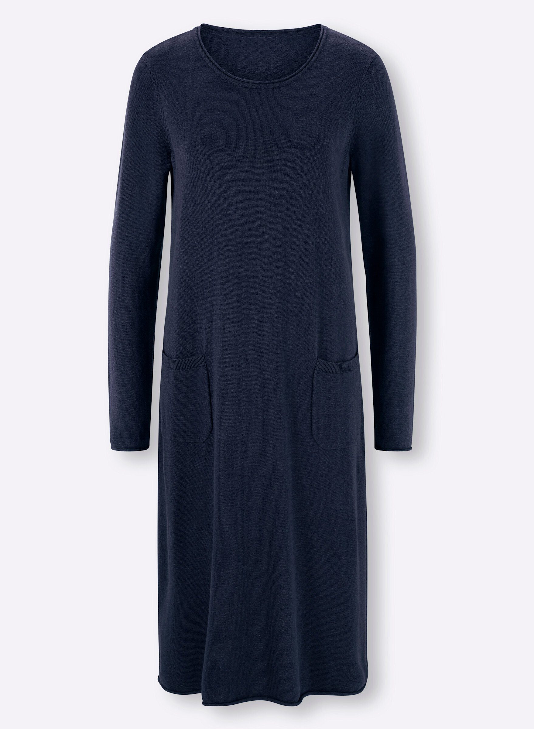 heine Strickkleid Strickkleid Langarm