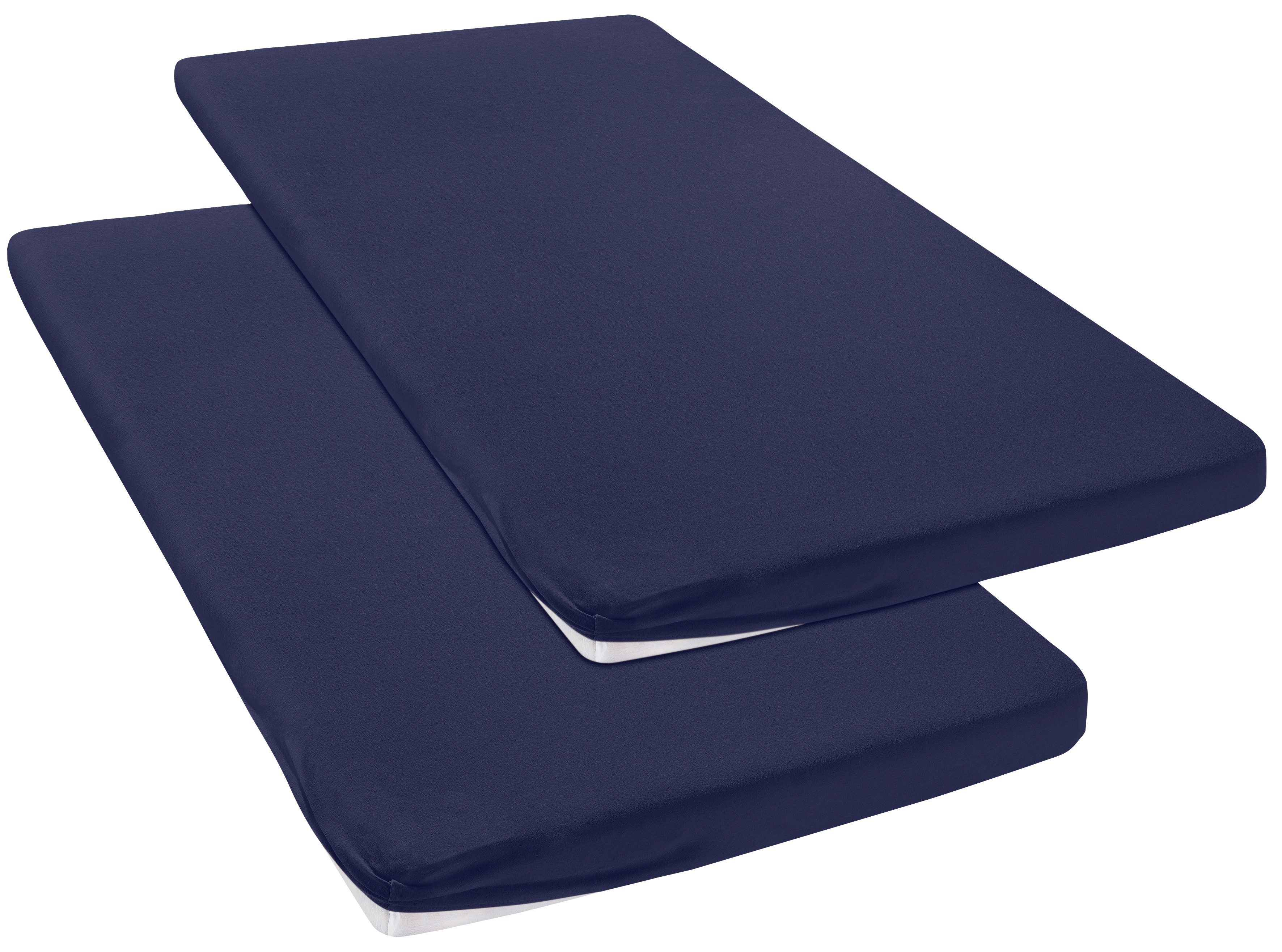 OTTO home Spannbettlaken Physalis Topper COMFORT, Jersey, Gummizug: rundum, (2 Stück), bis 10 cm Höhe, Bettlaken, Laken, in Comfort & Premium Qualität – Bild 2 von 4