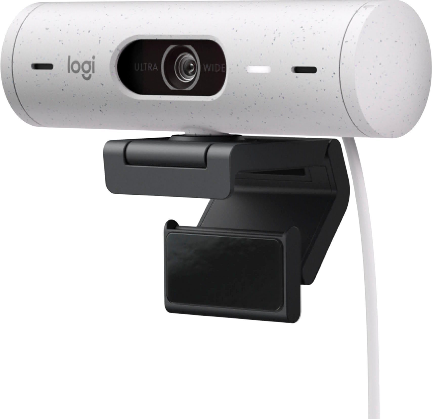 Logitech Brio 500 - white - off HD-Webcam Full Webcam