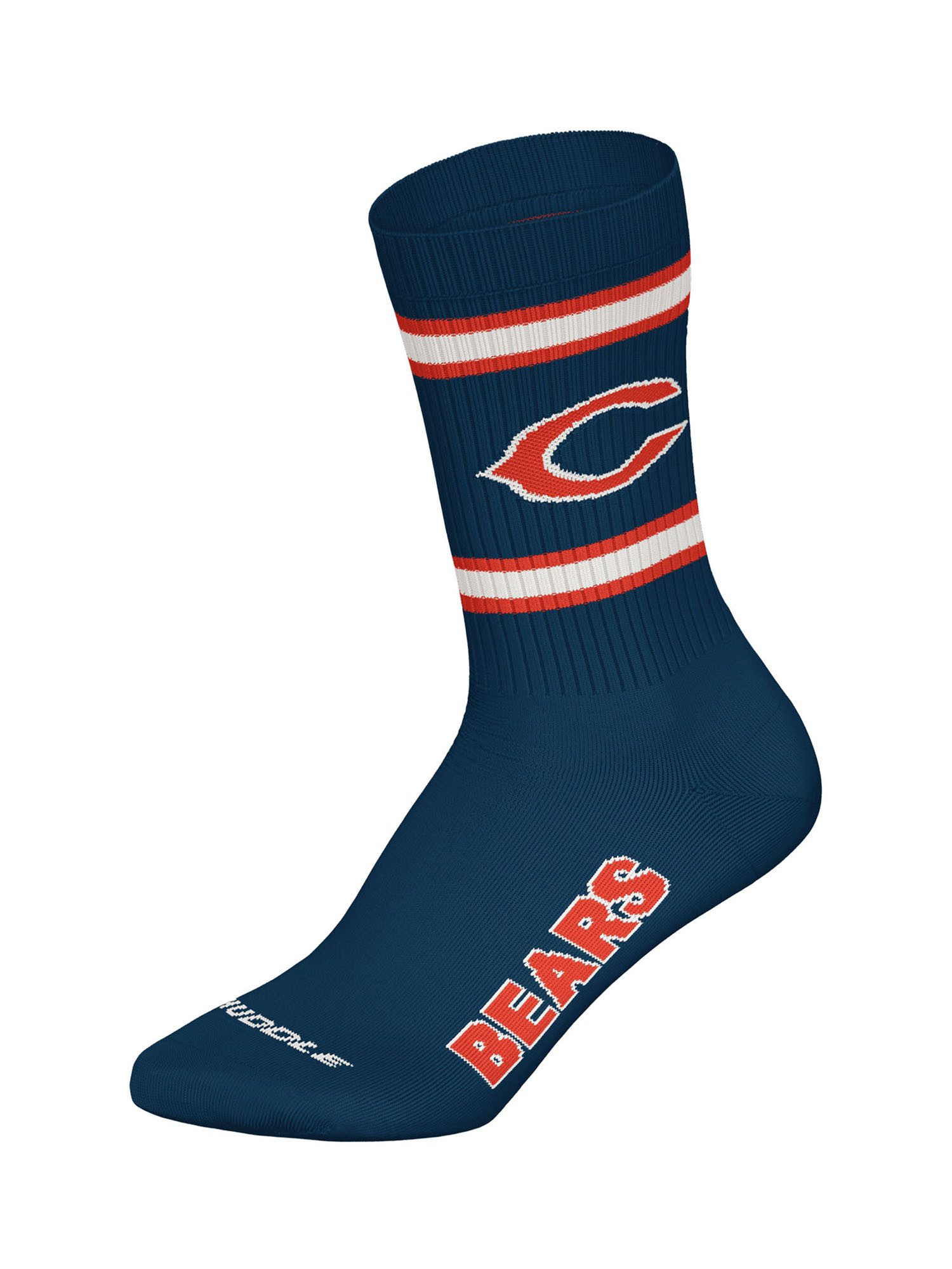 NFL Freizeitsocken Chicago Bears Crew (6-Paar) Casual Socken, Alltagssocken, Bequeme Socken
