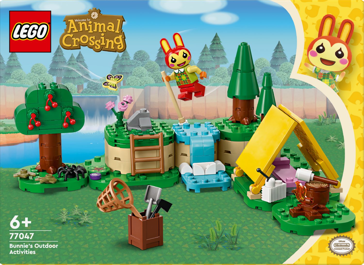 LEGO® Animal Crossing™ Mimmis Outdoor-Spaß Konstruktionsspielsteine, (Mimmis Outdoor-Spaß, Klemmbausteine), Made in Europe