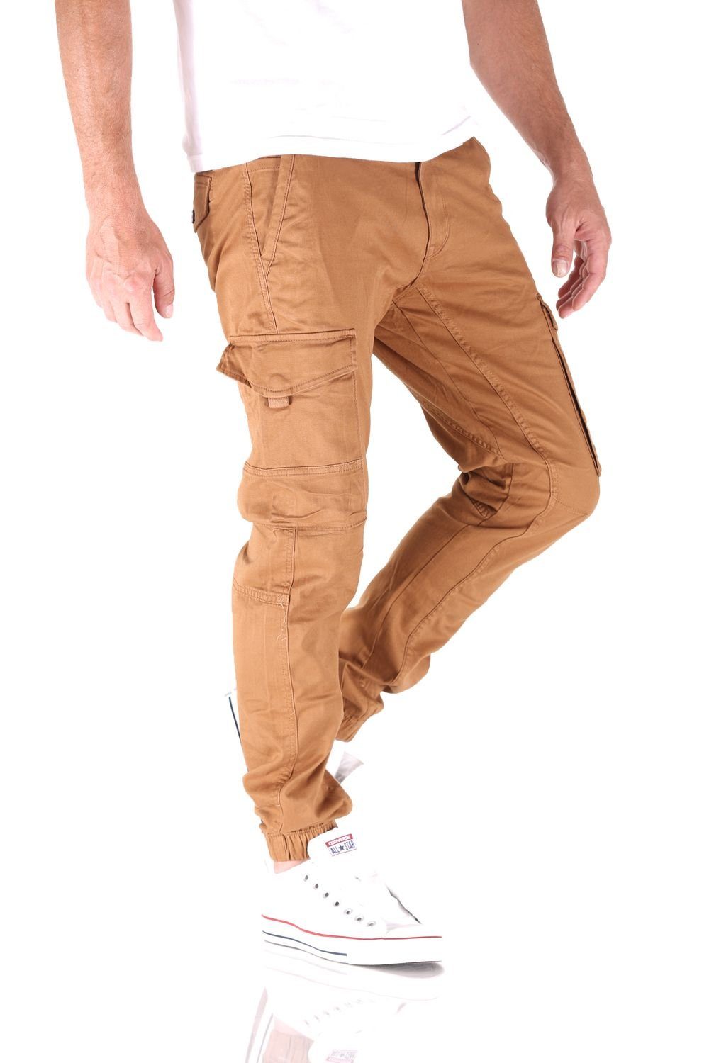 Jack & Jones Cargojeans Jack & Jones Paul Flake Tapered Slim Cargo Herren J günstig online kaufen