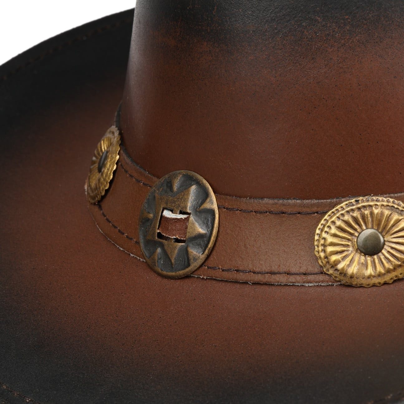 Scippis Cowboyhut (1-St) Lederhut mit Lederband