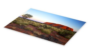 Posterlounge Poster Ian Trower, Uluru, Australien, Fotografie