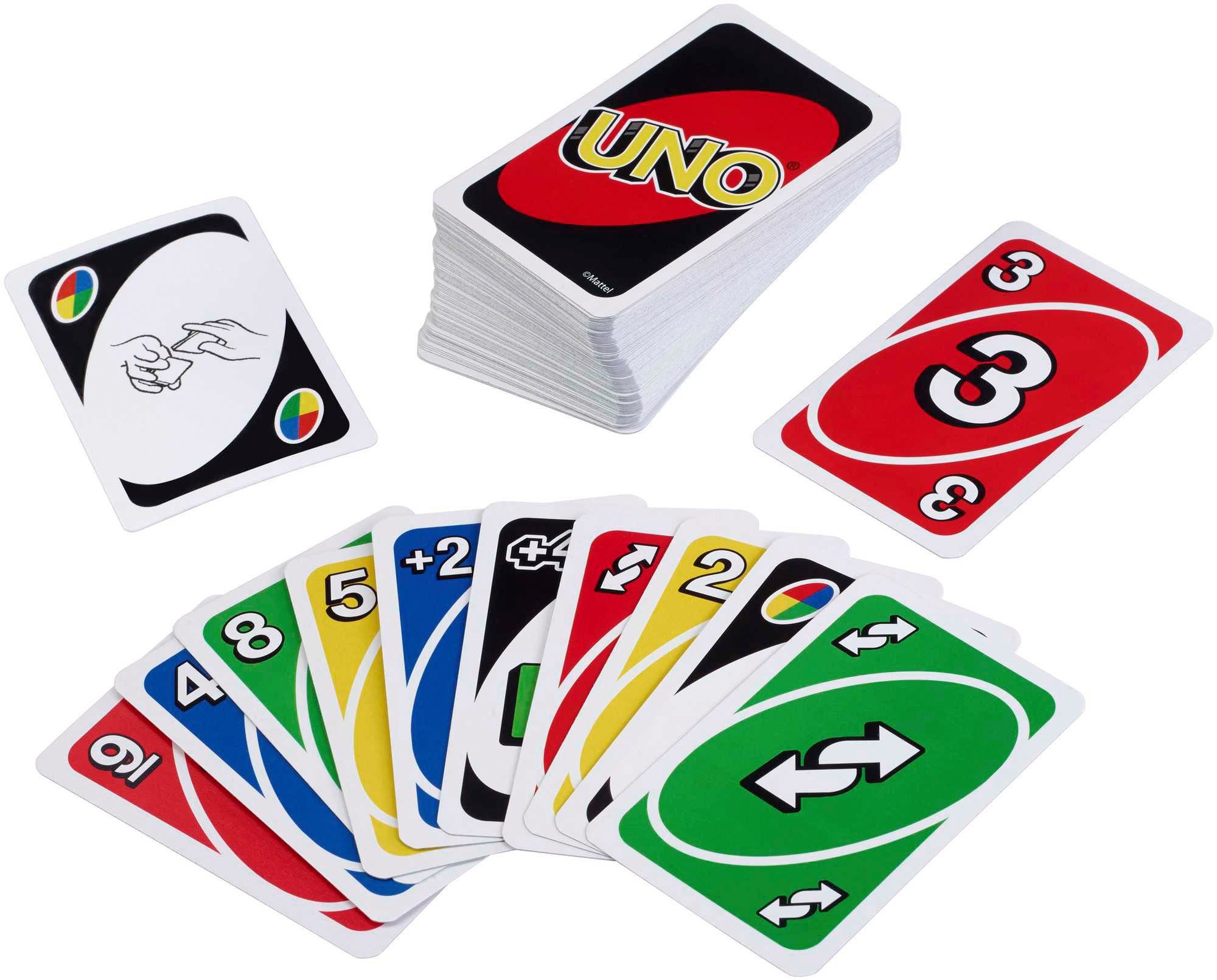 Mattel games Spiel UNO, Kartenspiel