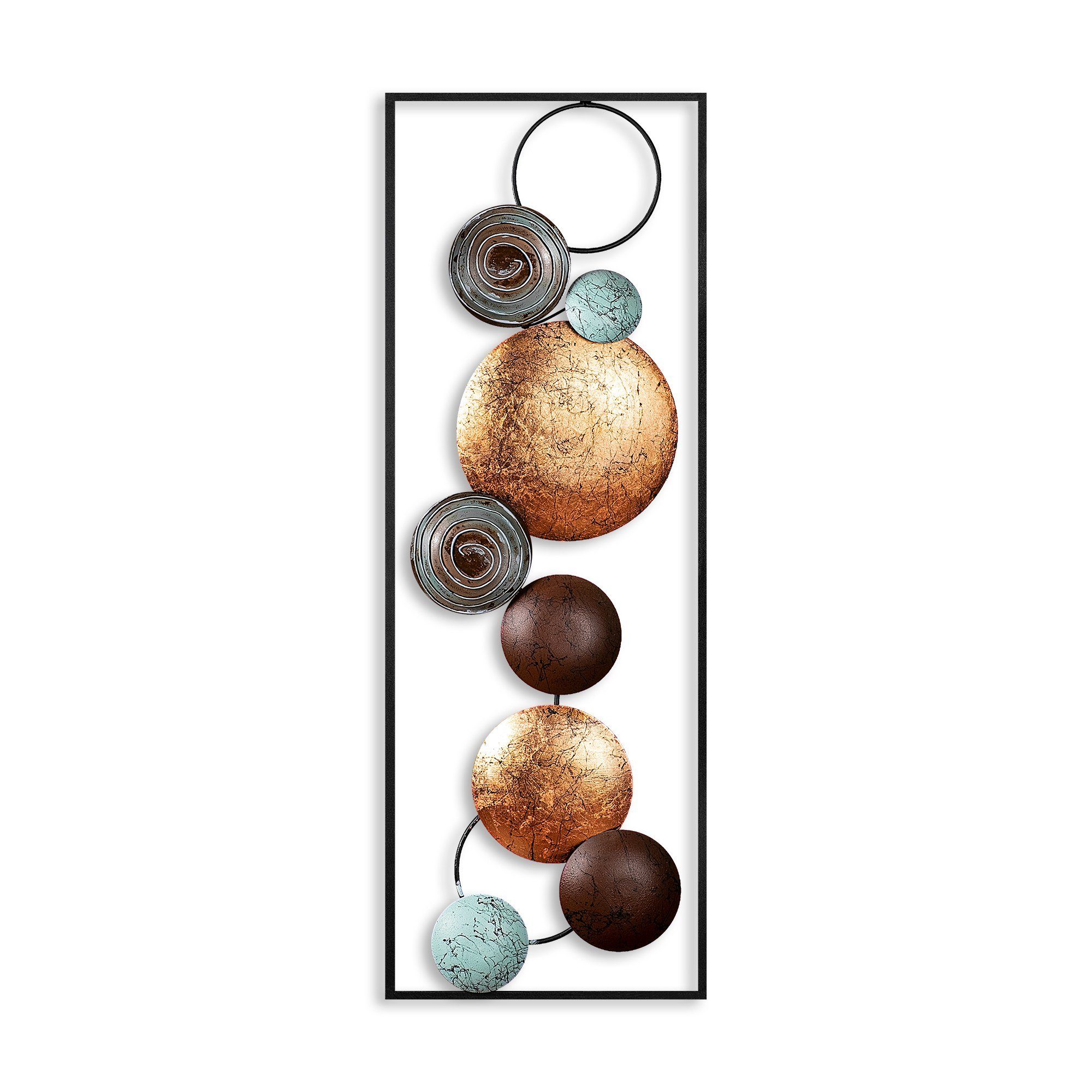 Wallity Wanddekoobjekt 100% METAL, 90 cm x 4 cm x 32 cm L2404