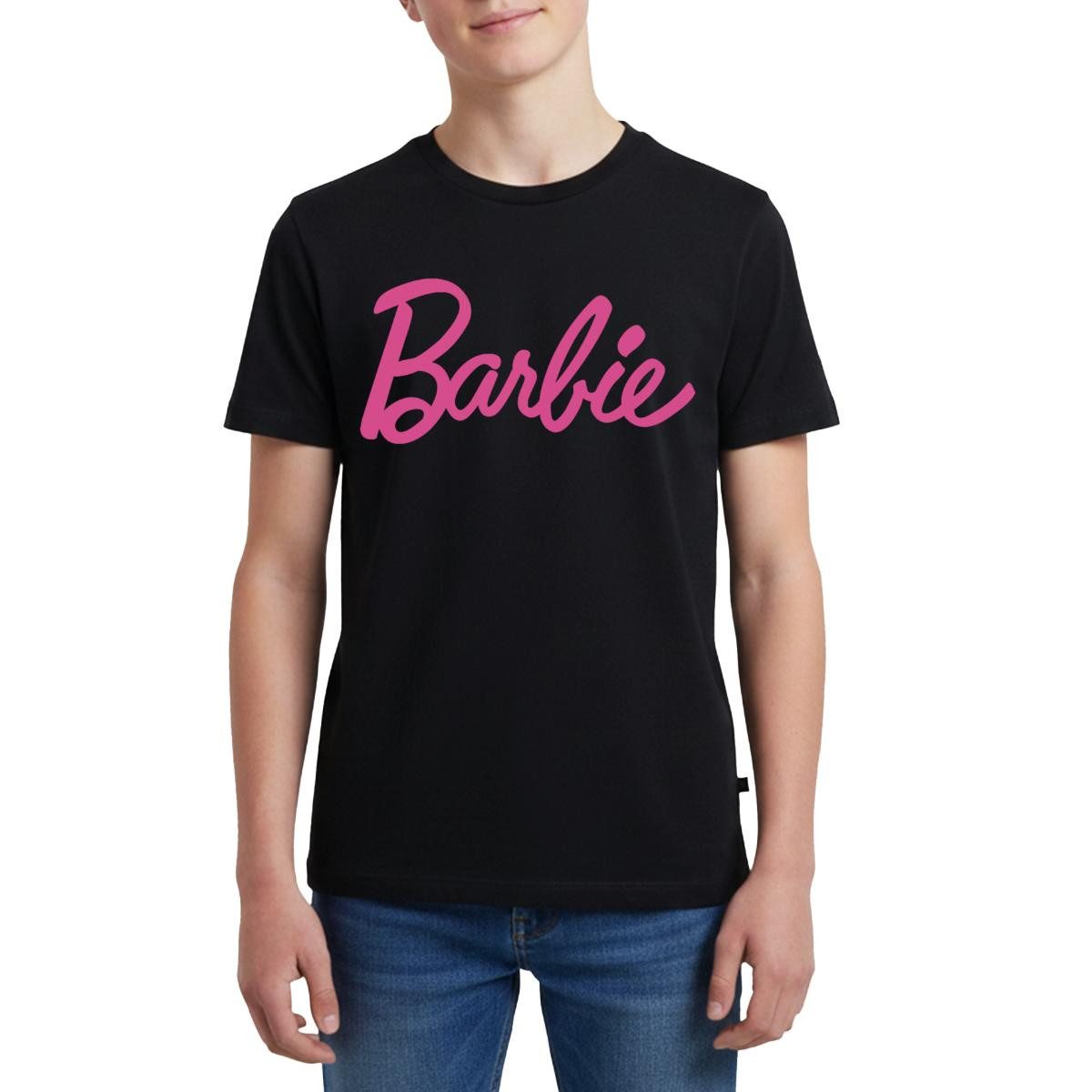 T-Shirt Barbie Klassisches Logo Teenager Premium T-Shirt