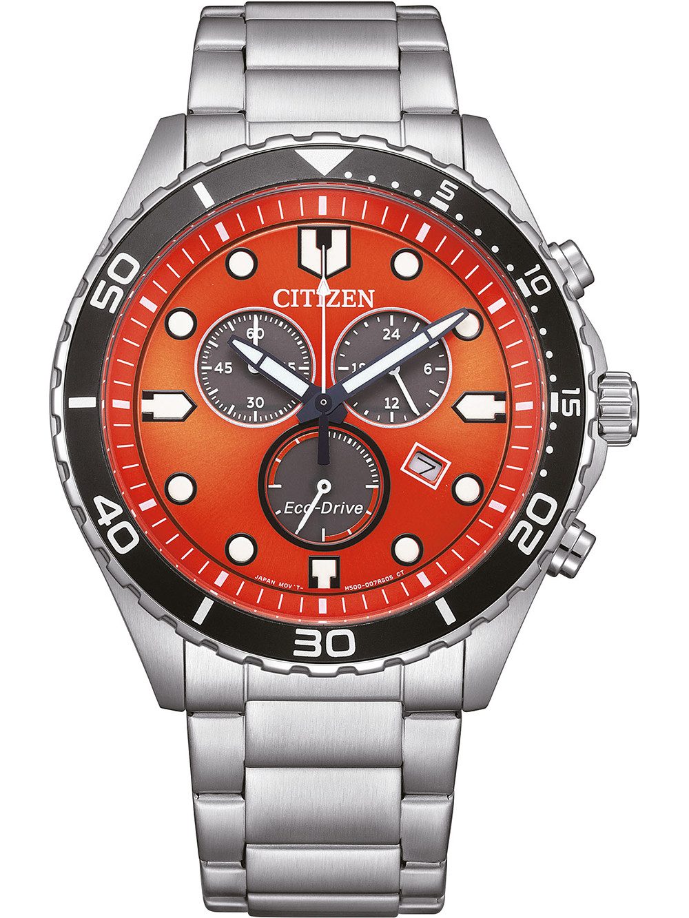 Quarzuhr Citizen AT2560-84X Herrenuhr Eco-Drive Chronograph 43mm 10ATM Citizen AT2560-84X Herrenuhr Eco-Drive Chronograph 43mm 10ATM