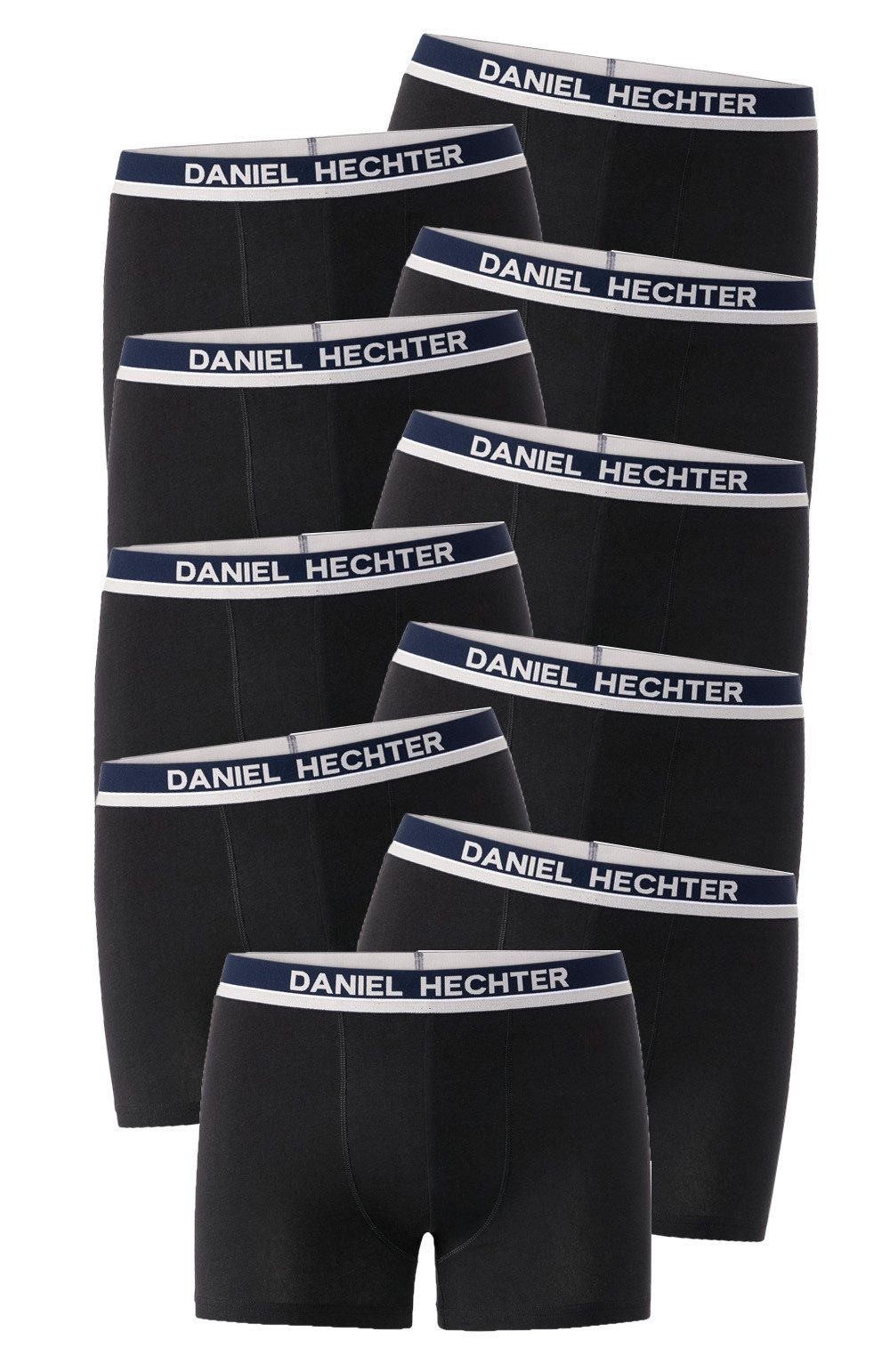 Daniel Hechter Boxershorts (Packung, 10er Pack) mit Logo-Elastikbund günstig online kaufen