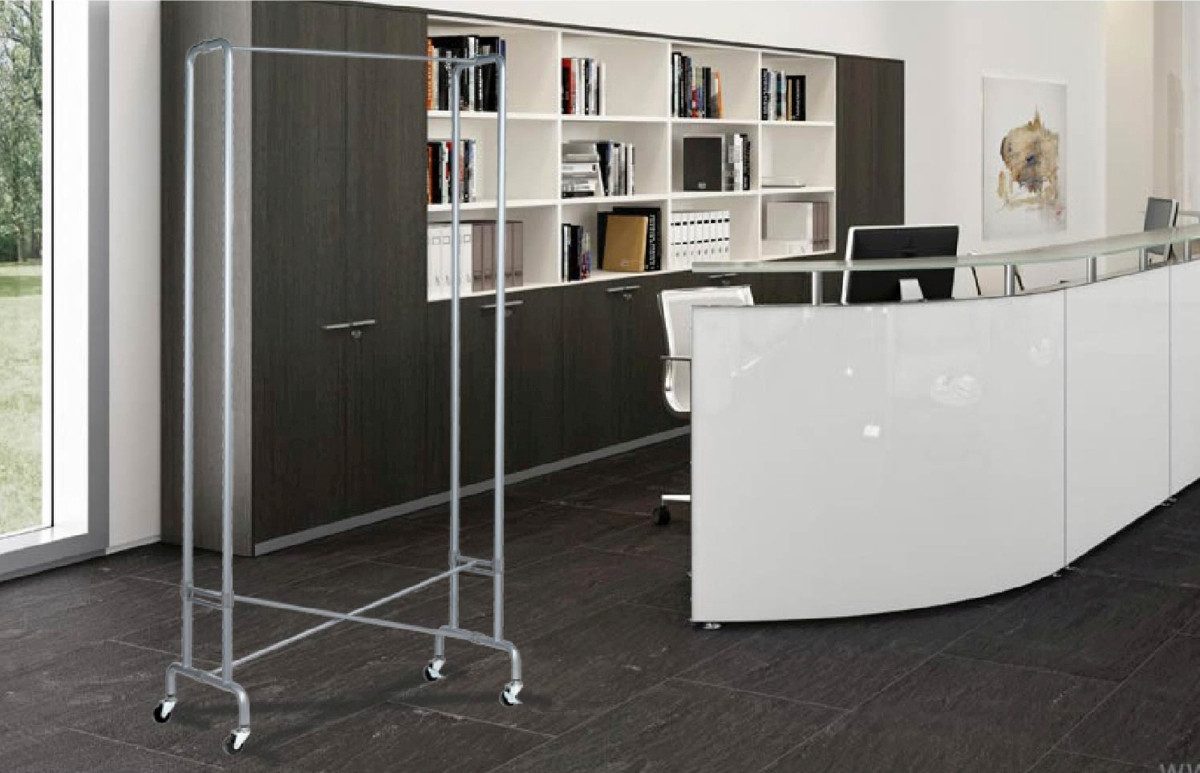 unilux Garderobenständer Rollgarderobe Foldy faltbar transportabel