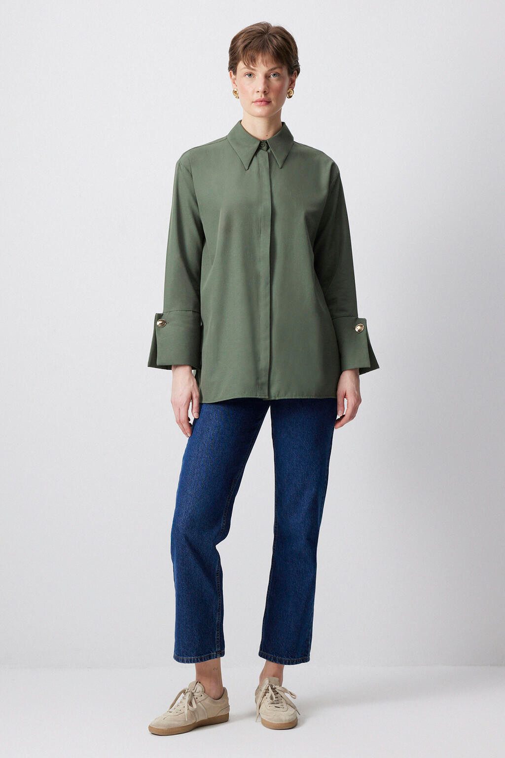touche prive Hemdbluse Poplin Shirt mit günstig online kaufen