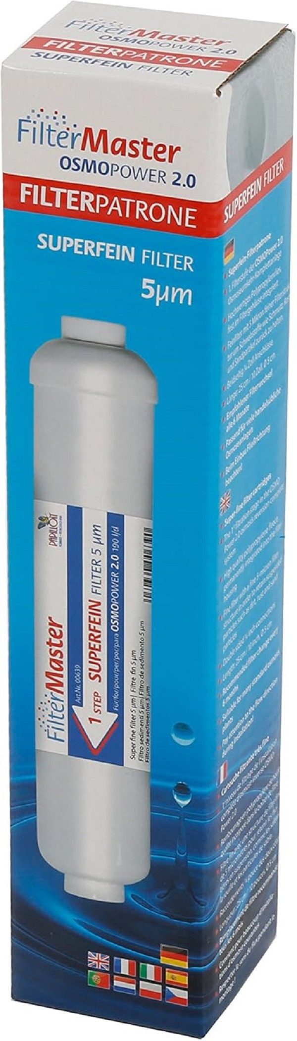 Papillon Aquaristik Aquariumfilter Filtermaster Feinfilter für OSMOPower 2.0 Ersatzteil