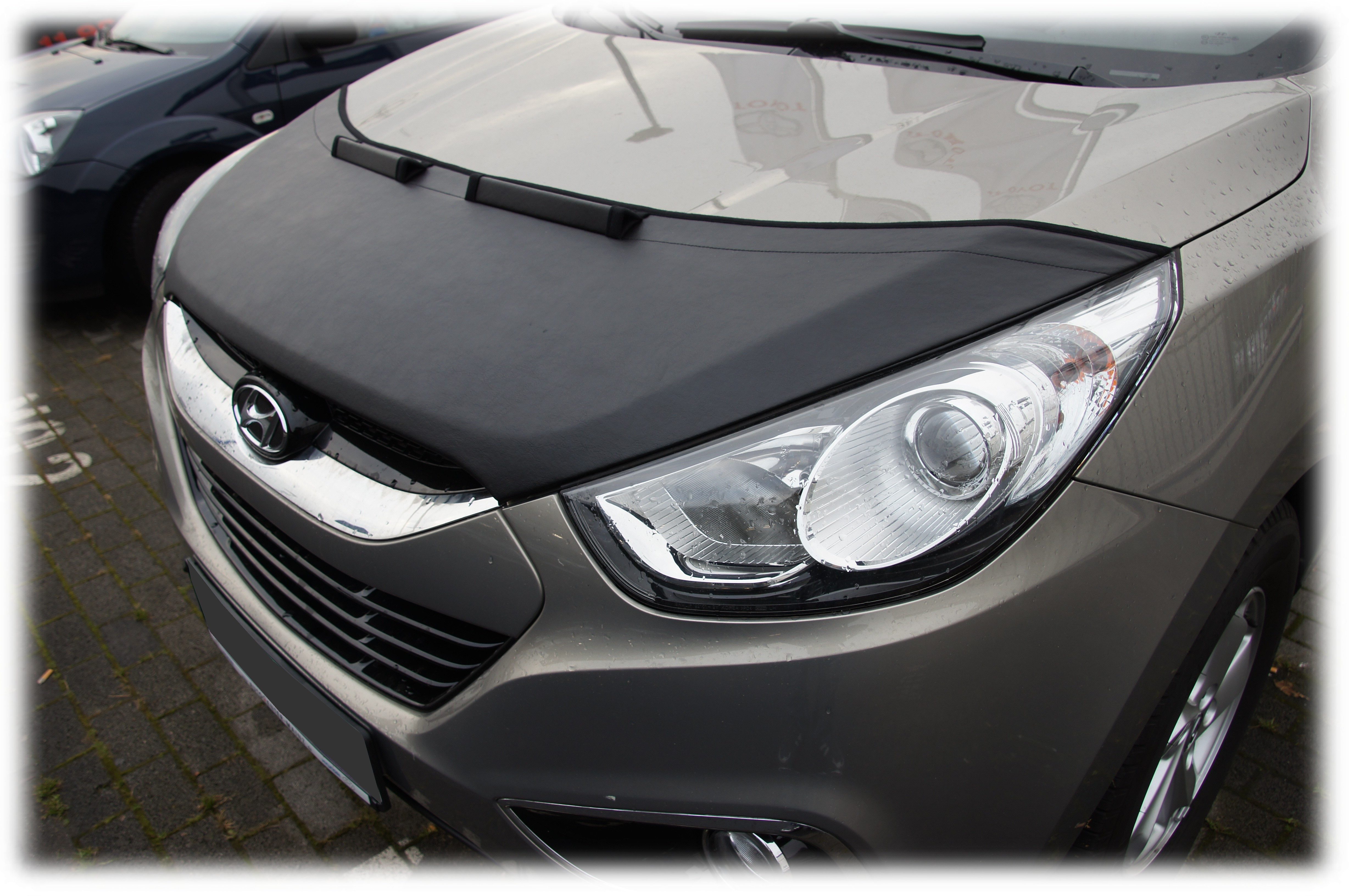 auto-bra Autoplane Steinschlagschutz kompatibel mit Hyundai IX35 09-15 Haubenbra Bra